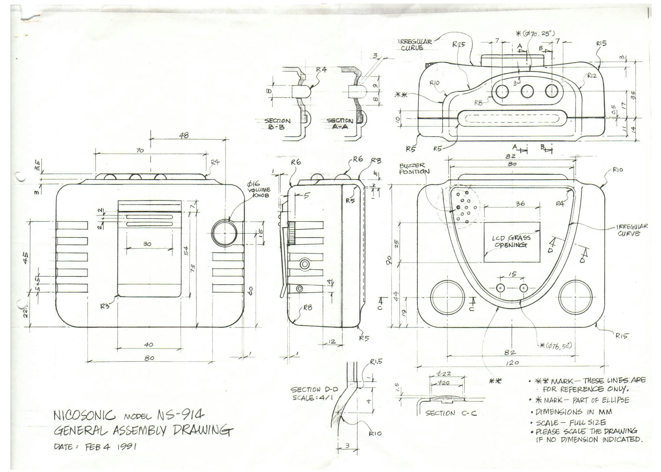 control drawing