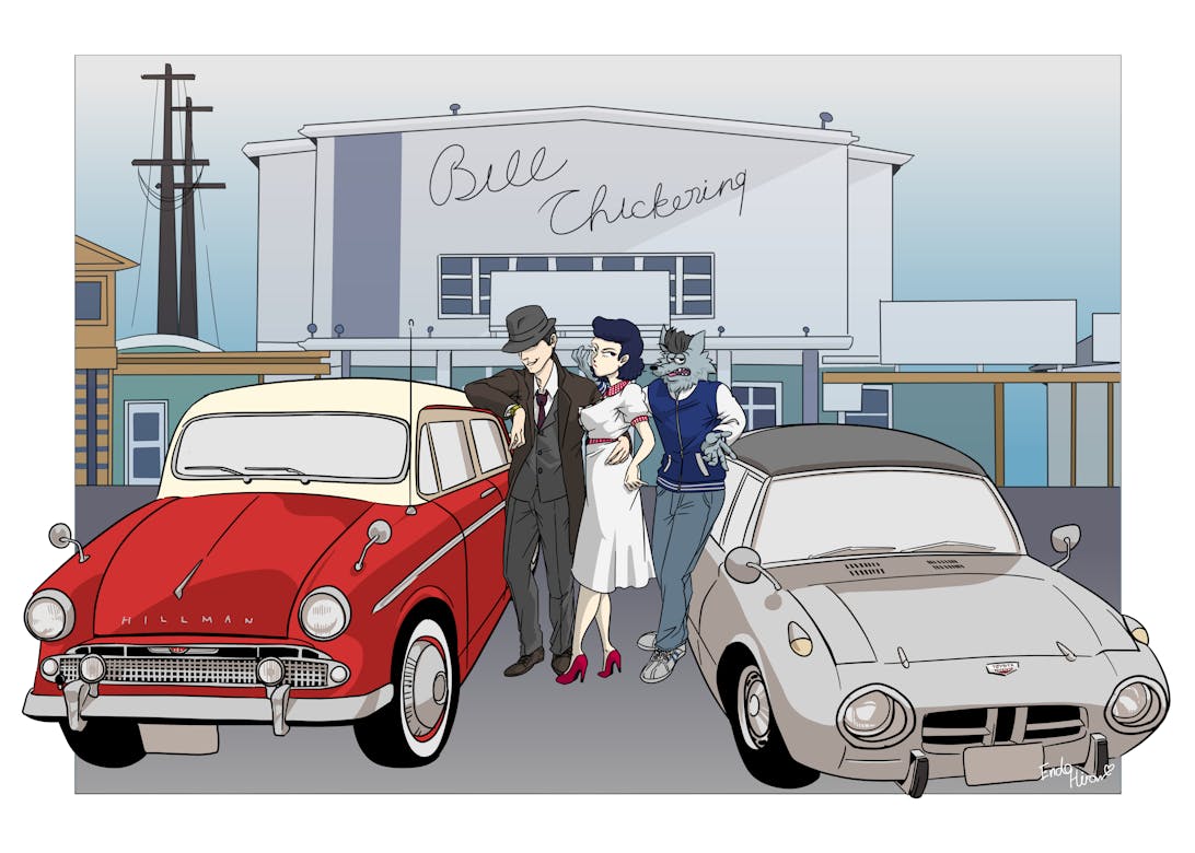 マニア向け車イラスト描きます マニア向け車イラスト描きます