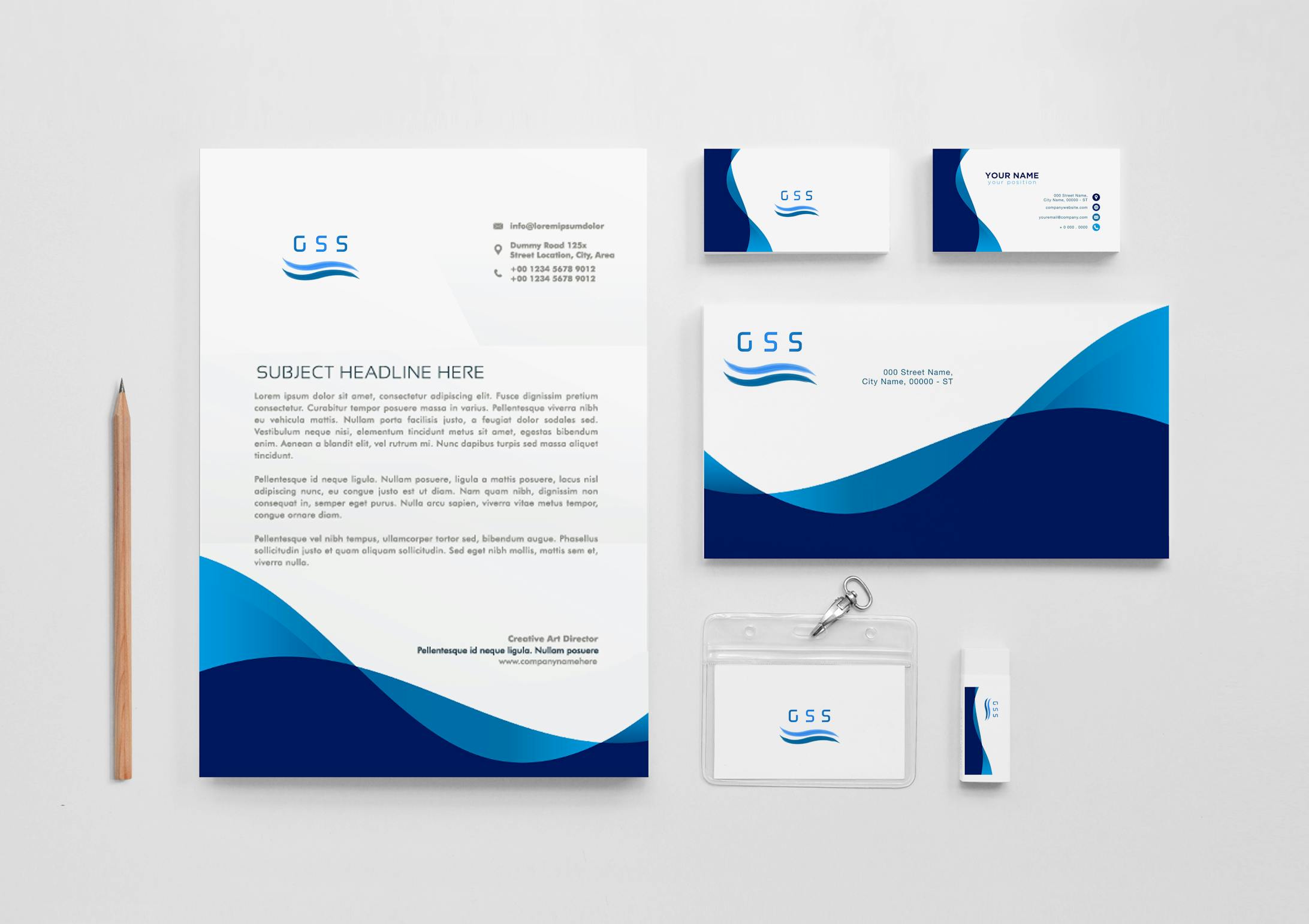GSS "群馬総合設備" | Logo Design-2