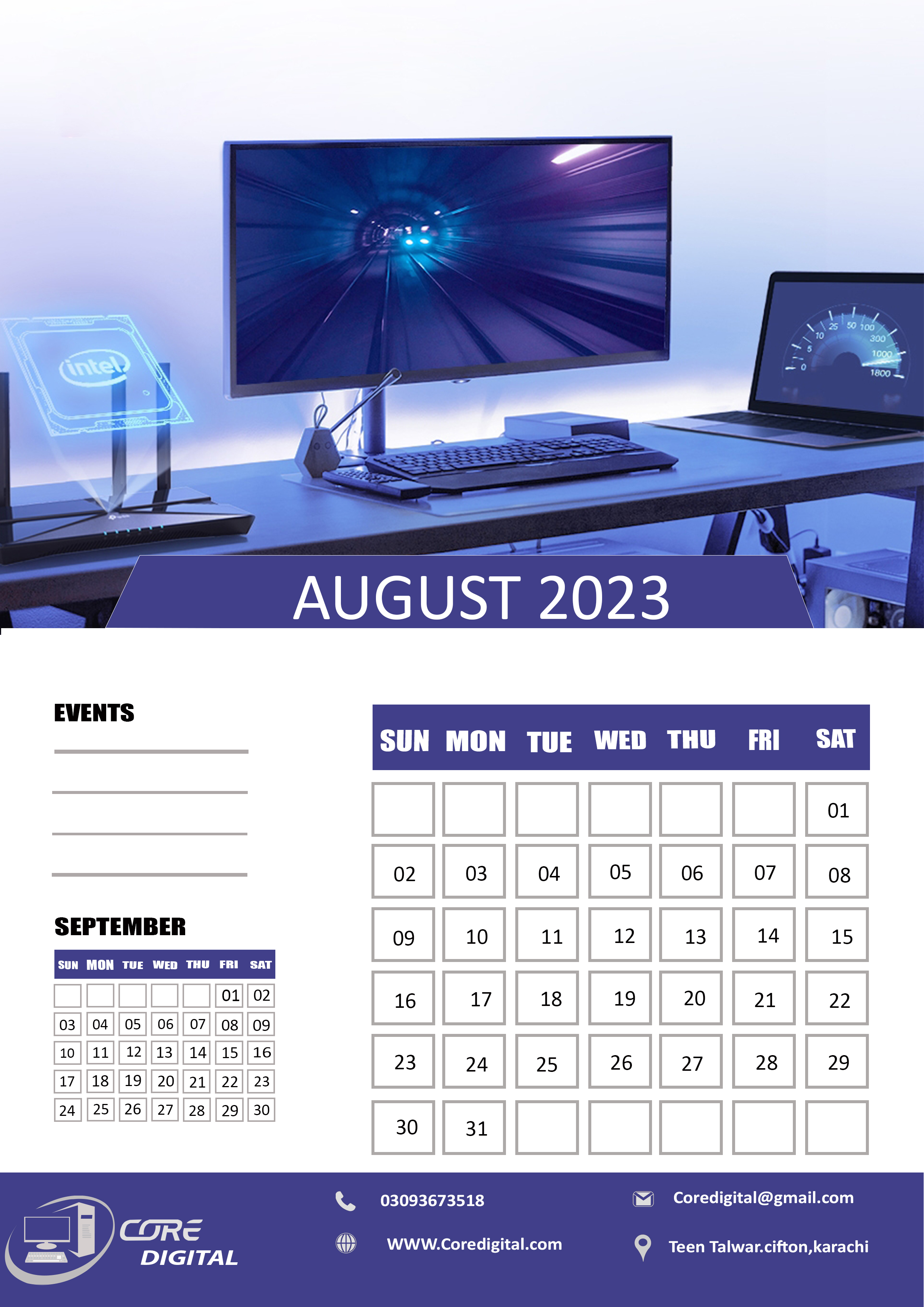 My new calendar desigins -1