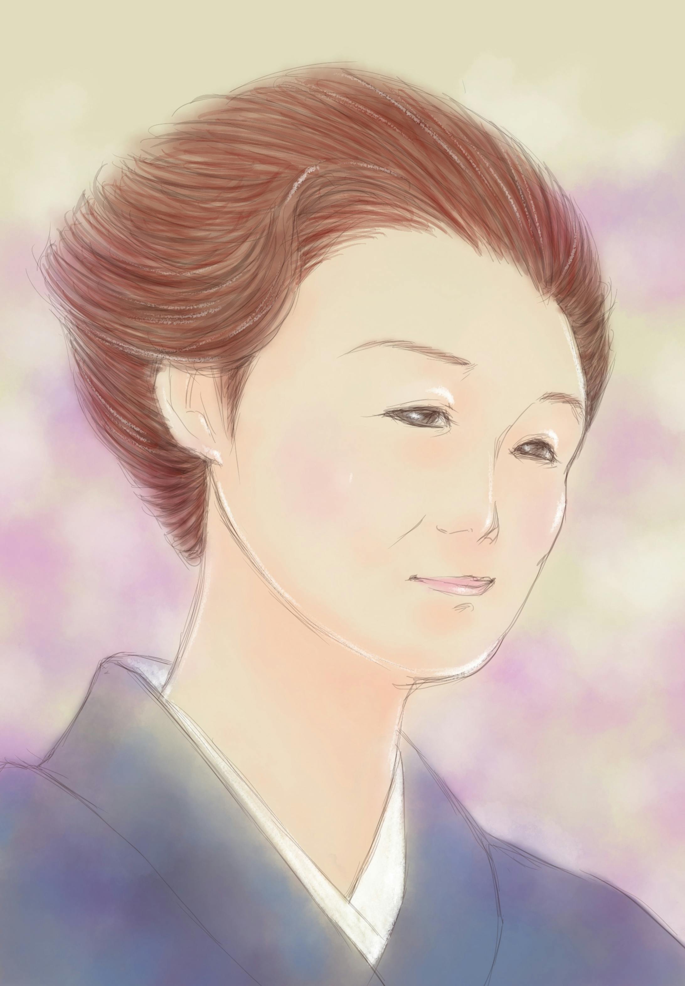 似顔絵見本＆写真加工見本　　描かせて頂きました-1