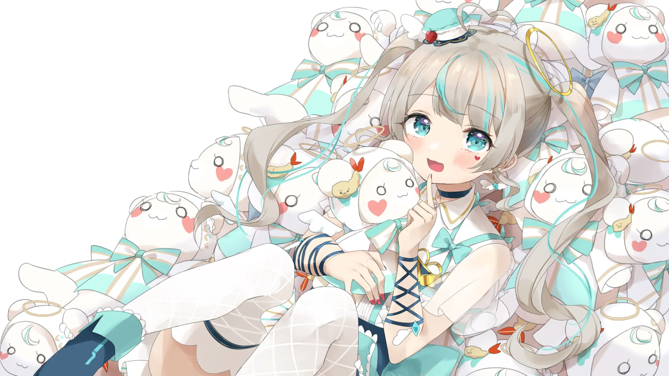 配信用イラスト 天羽しろっぷ様