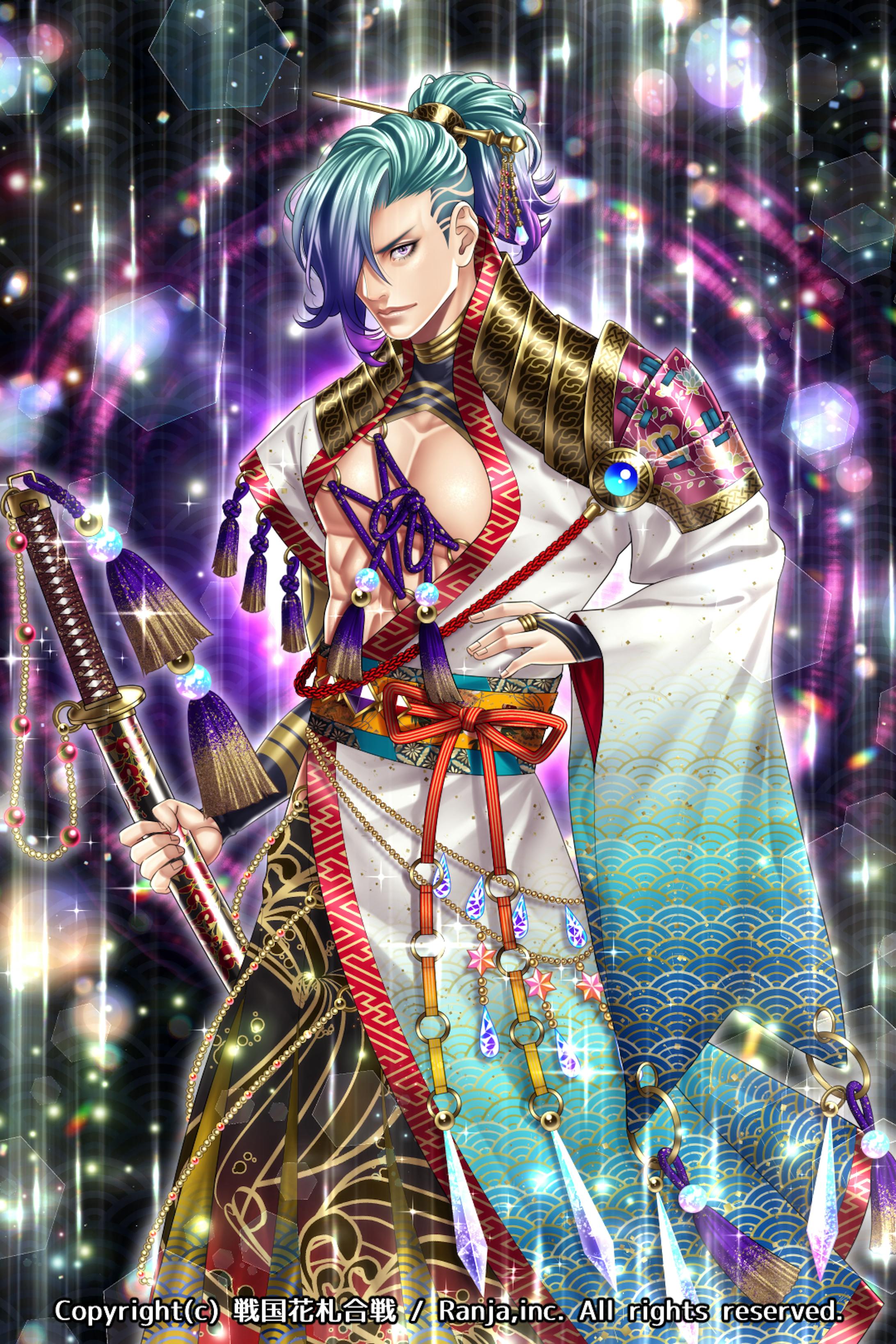 戦国花札合戦 イラスト