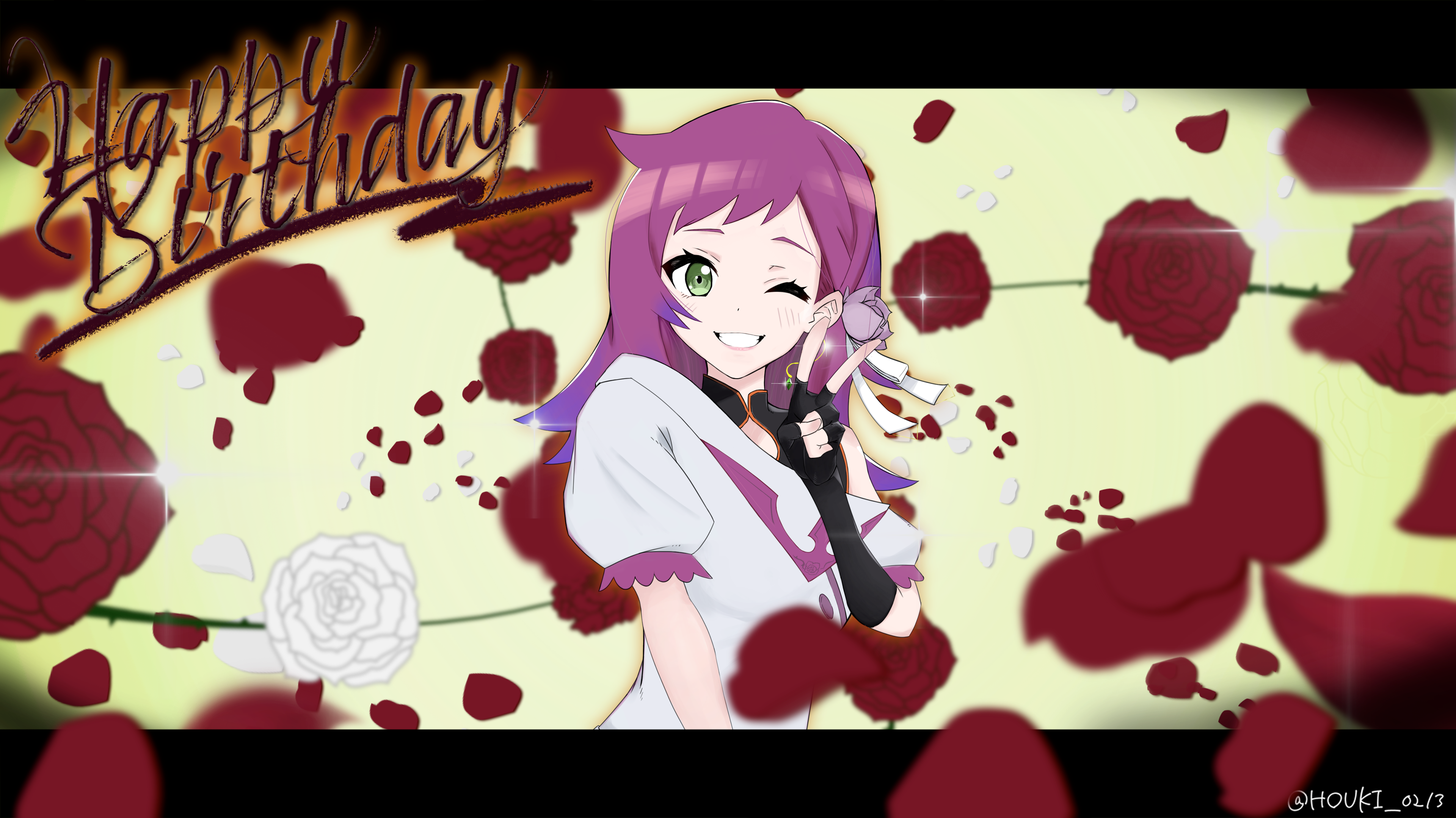 【Commission】いばら生誕イラスト-1