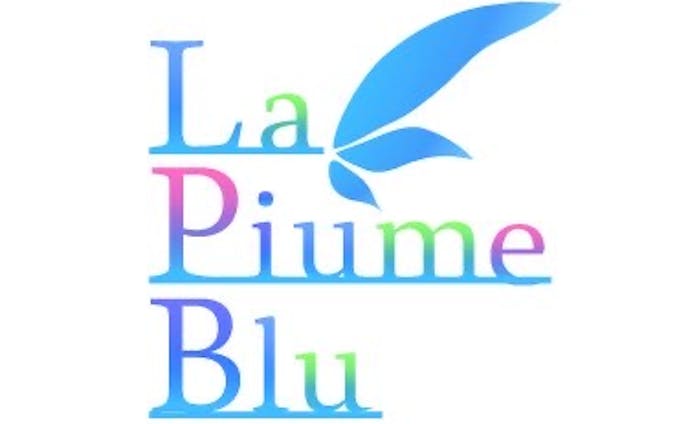 ロゴデザイン La piume blu