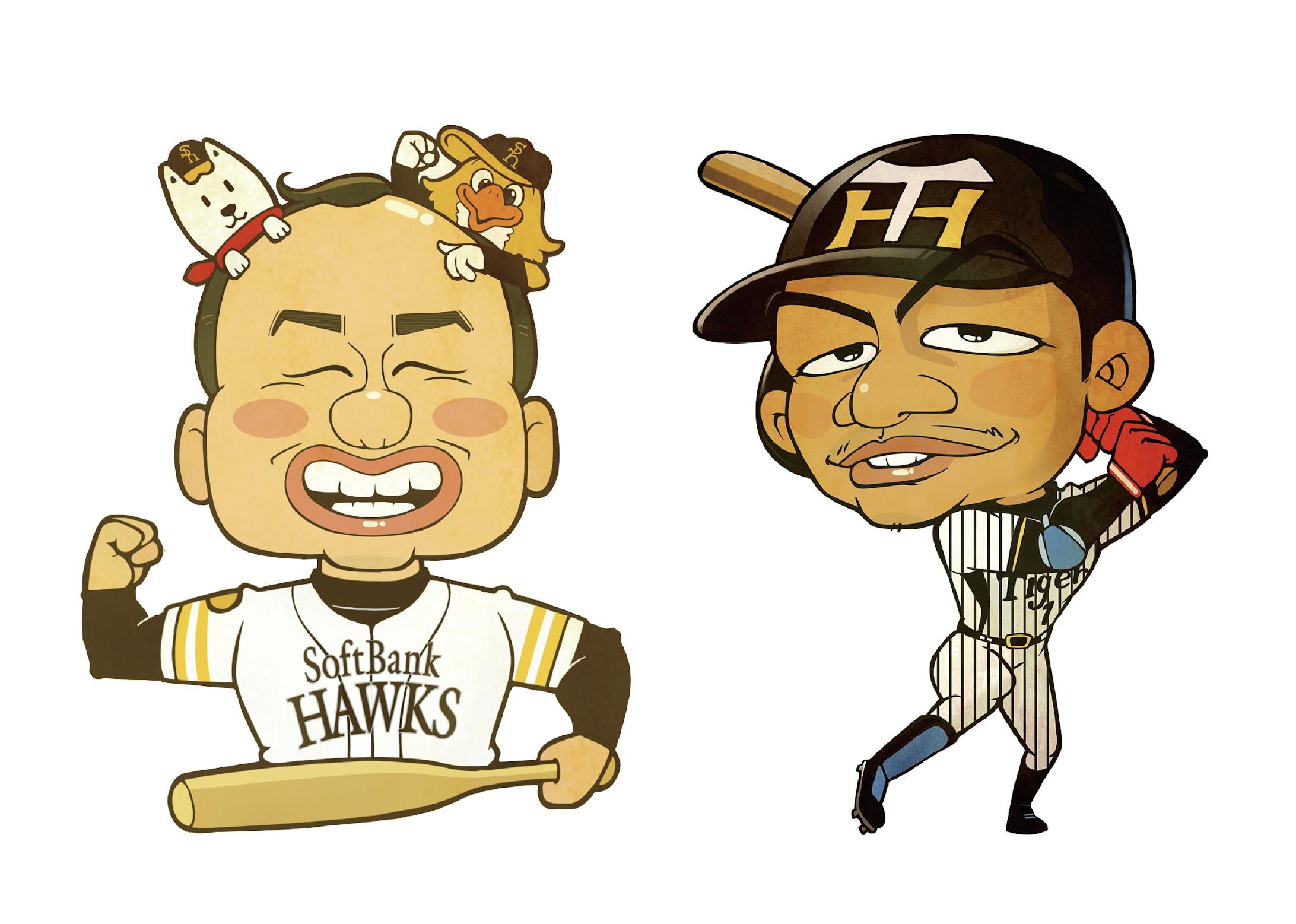 似顔絵イラスト 野球選手 監督