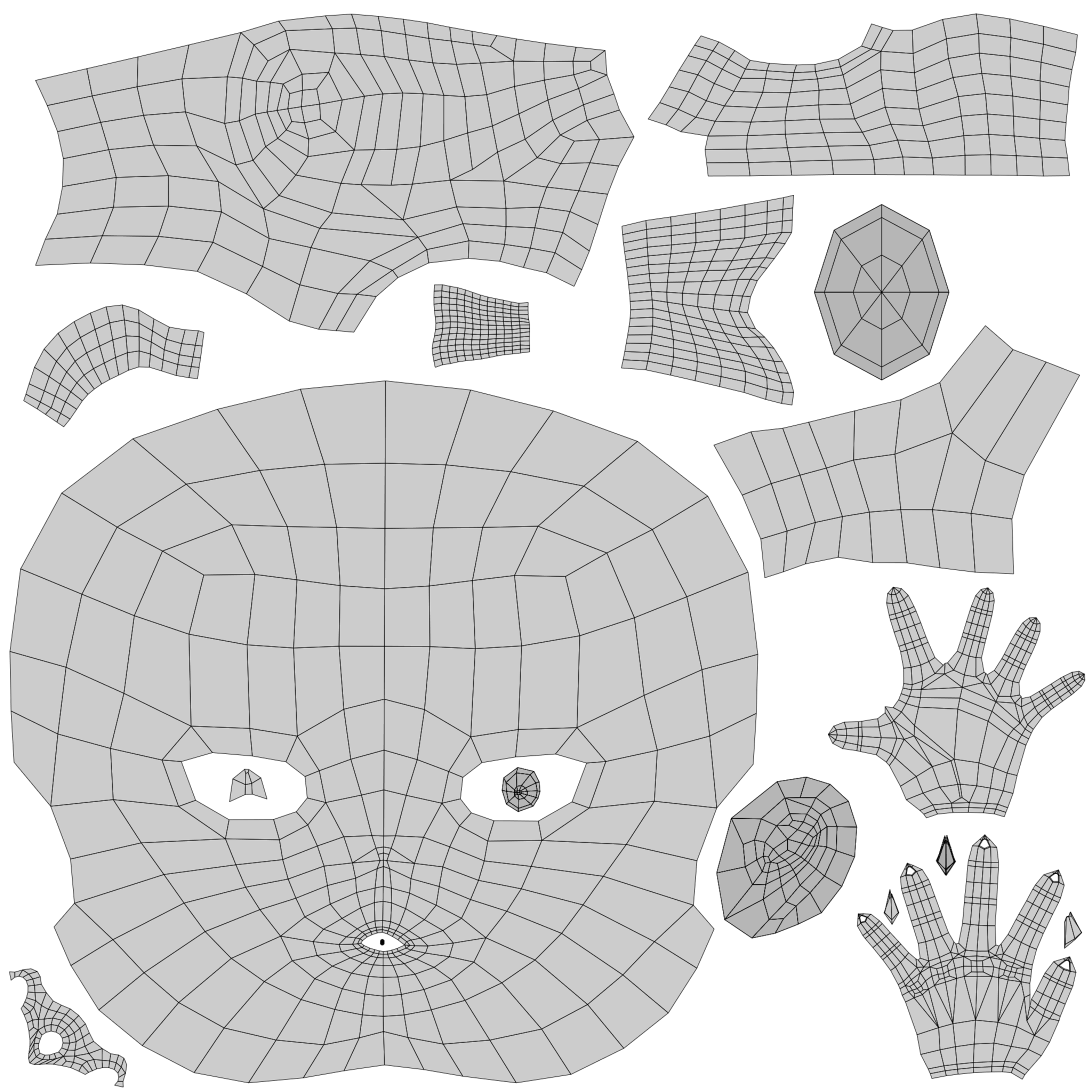 UV/テクスチャ