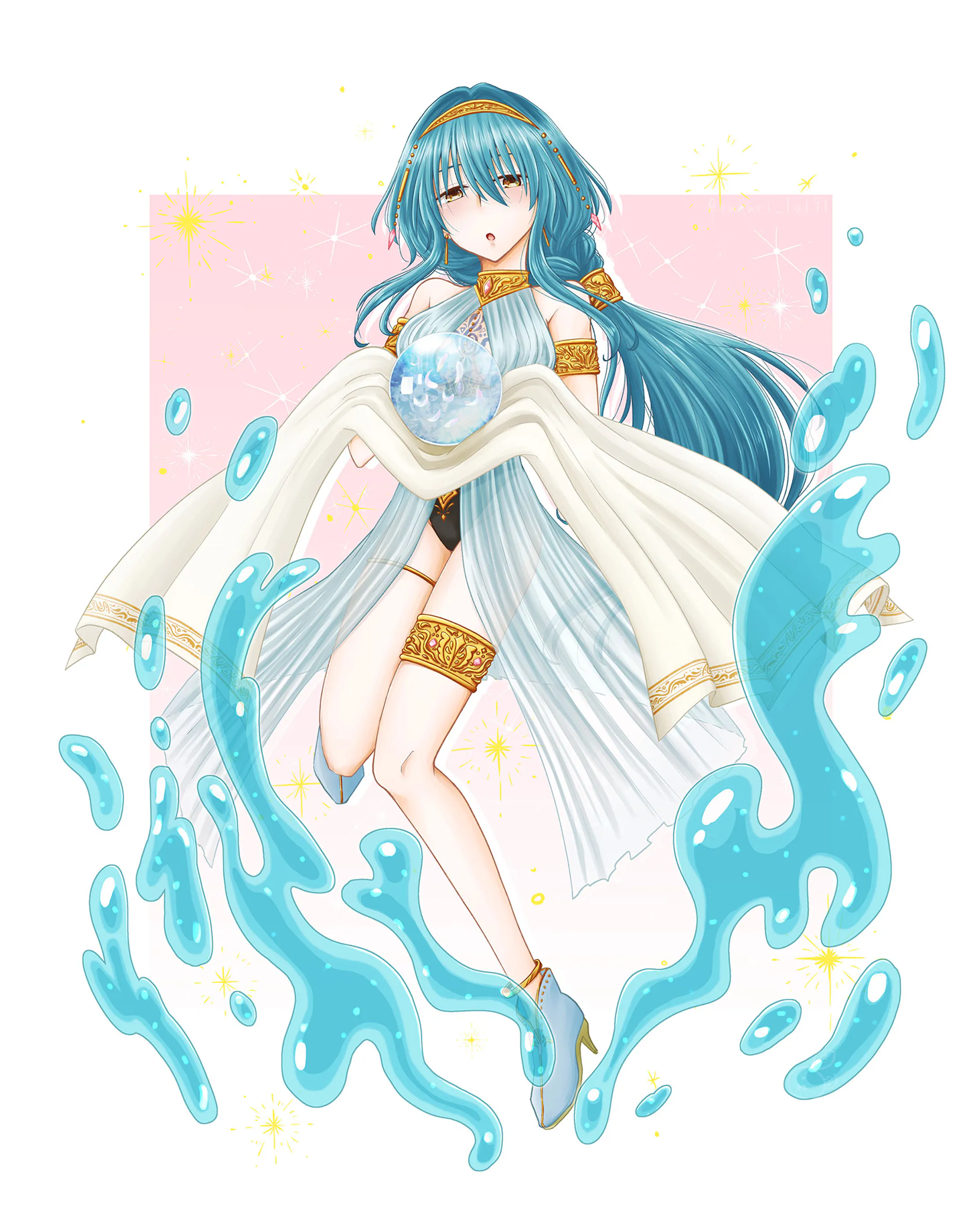 水魔法使いの女の子