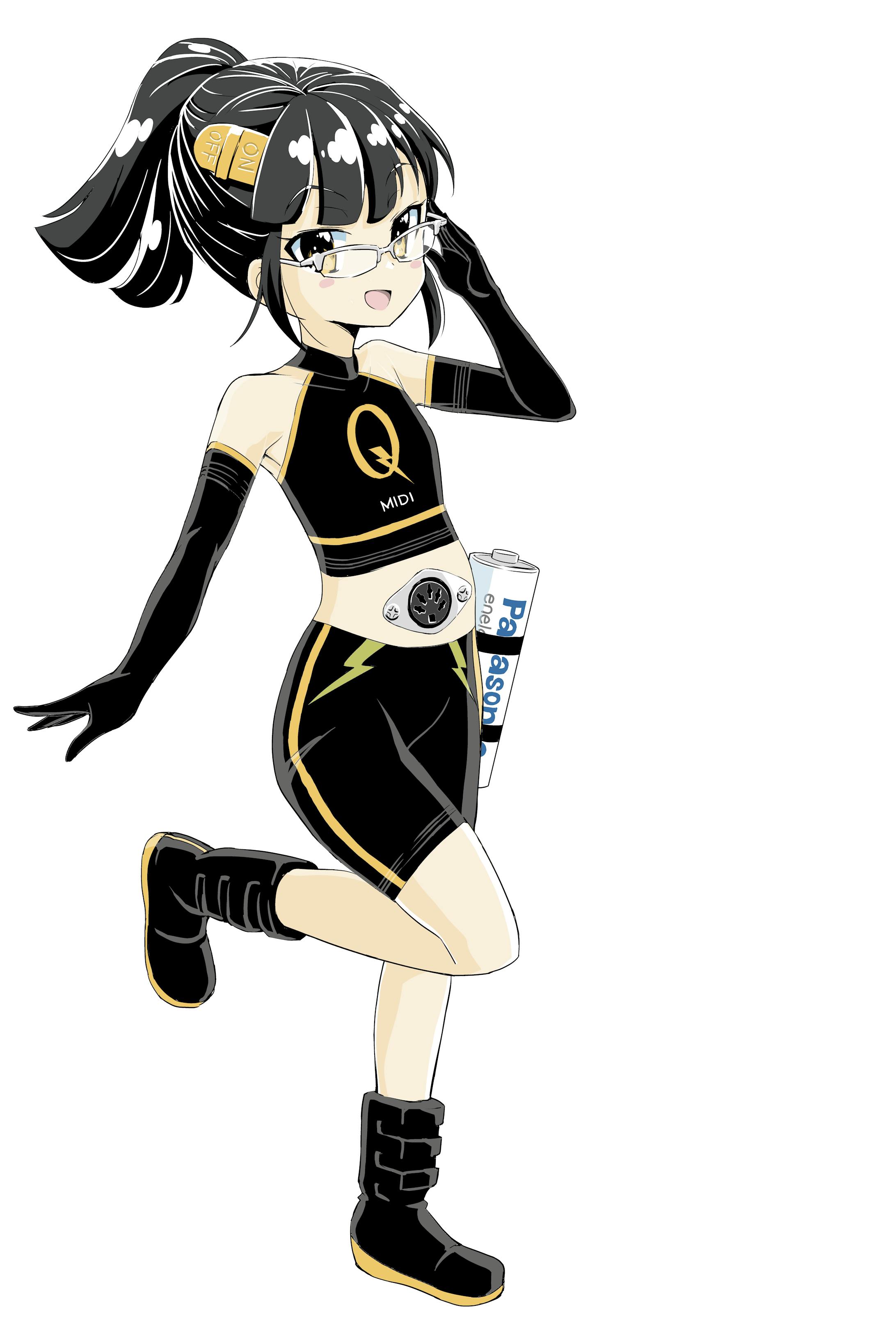 MIDI周辺機器　Q電くん擬人化-1