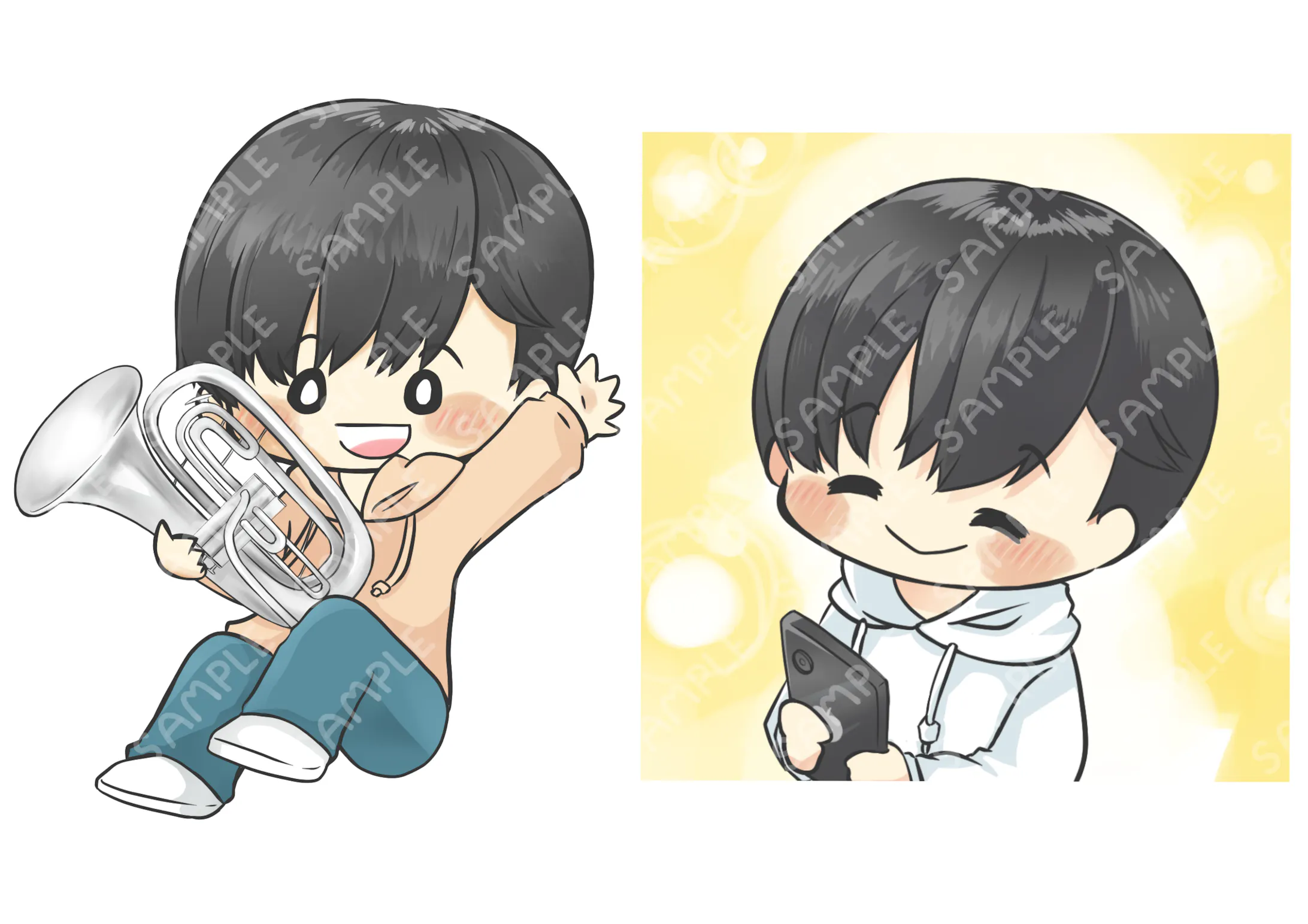 全身キャラクター アイコン