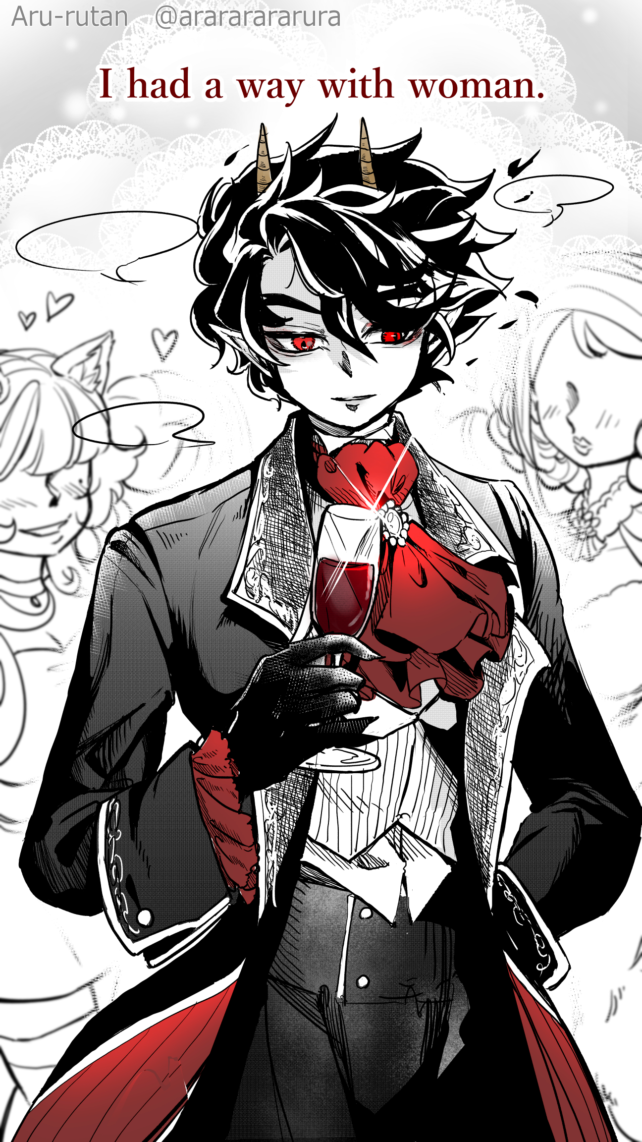 【オリジナル】漫画動画用イラスト-1