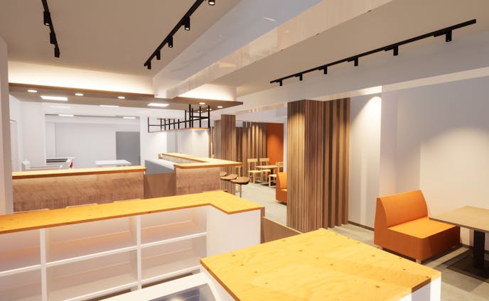 Restaurant shop design 飲食店空間設計