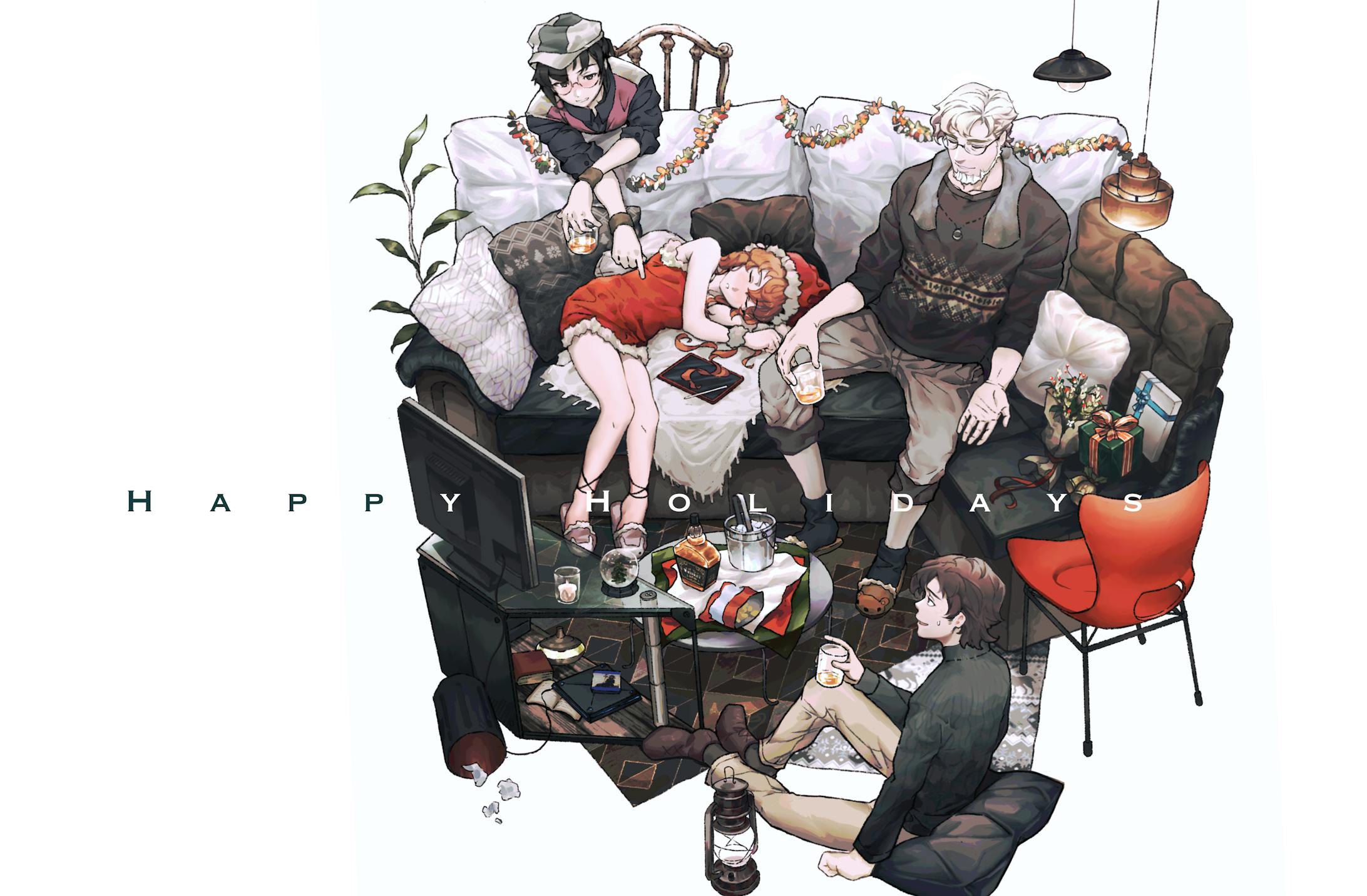 『Happy holidays』オリジナル-1