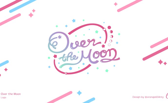 Over the Moon、ライブロゴ