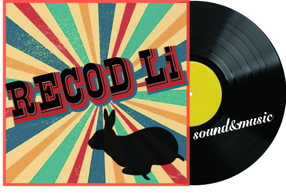 レコード店ステッカー-1