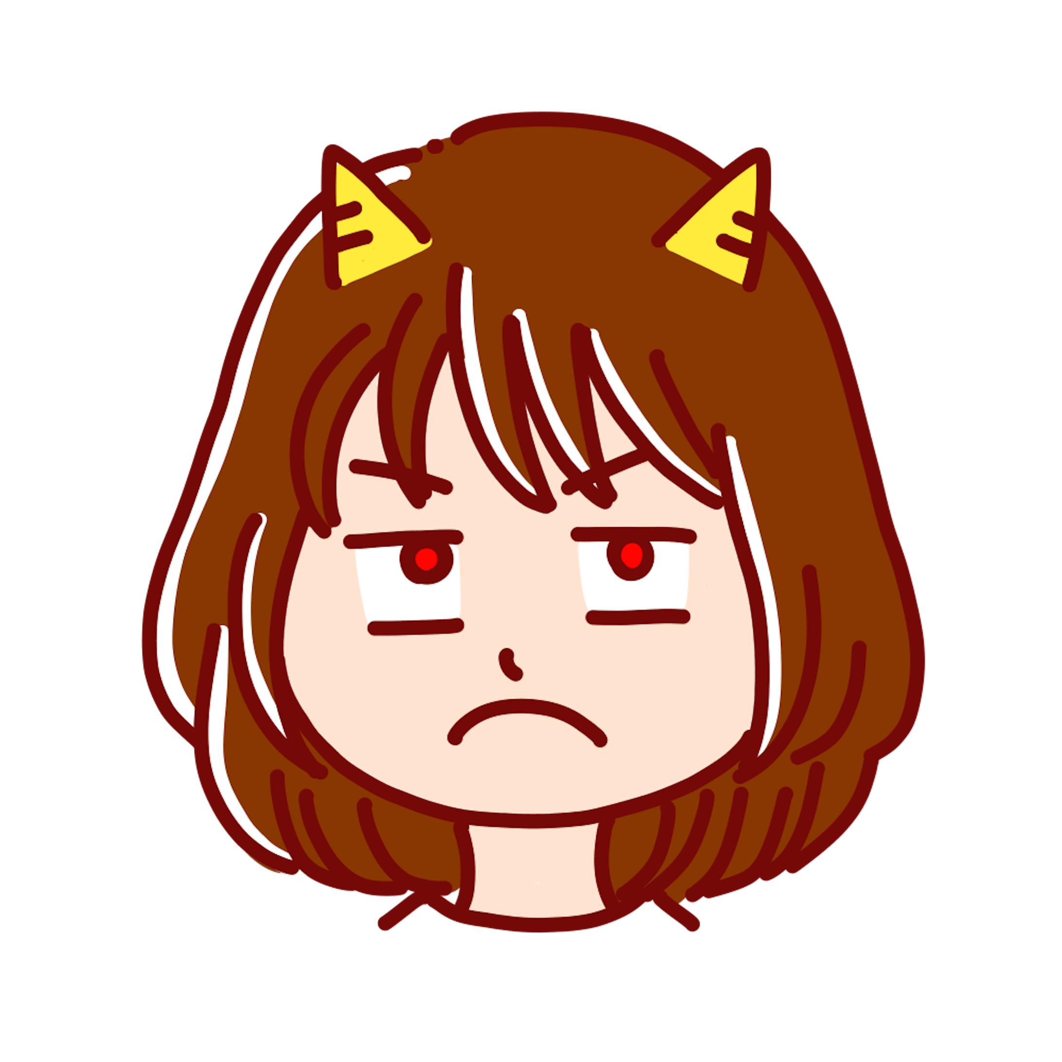 表情違いイラスト 表情違いイラスト