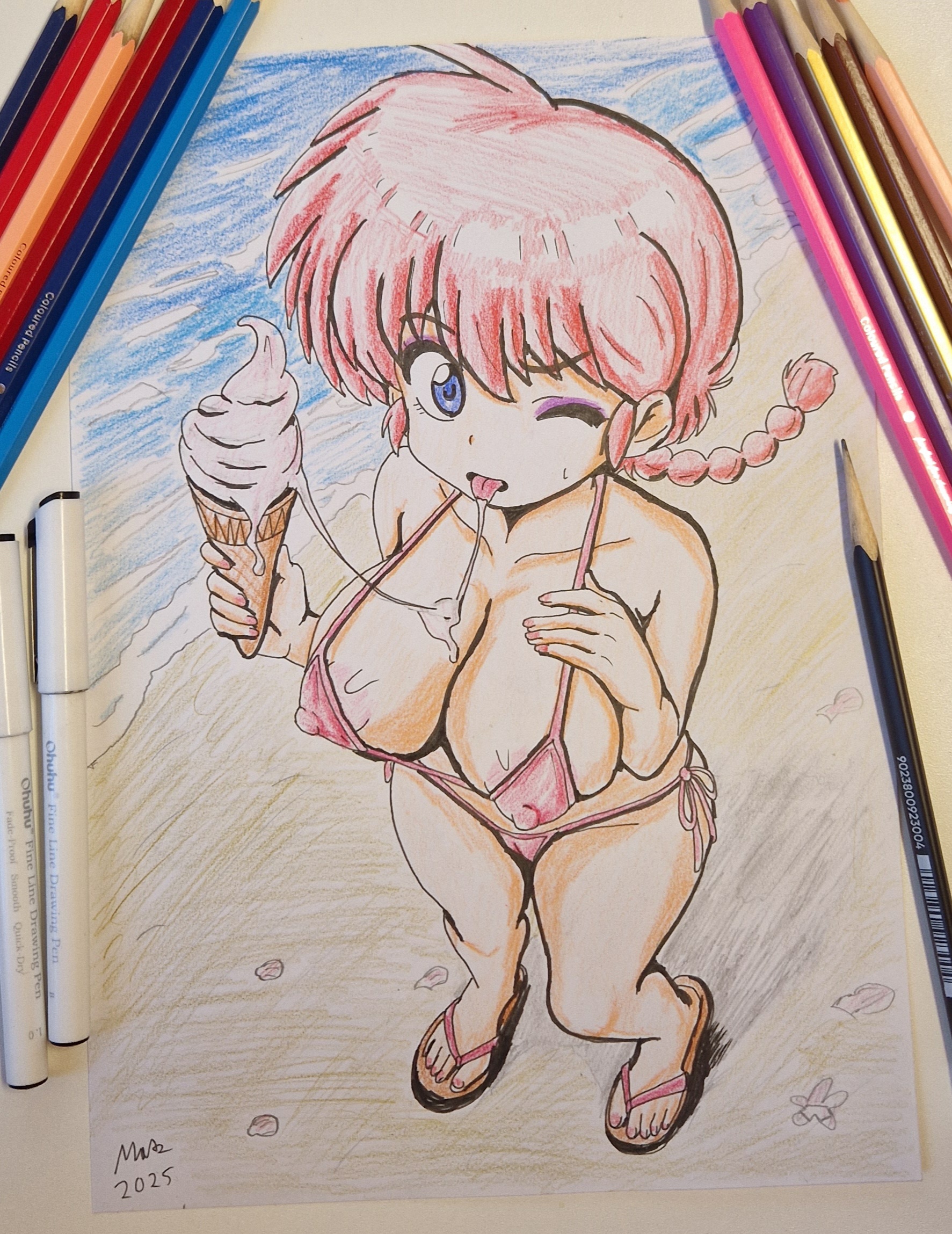 Ranma | Beach Struggle