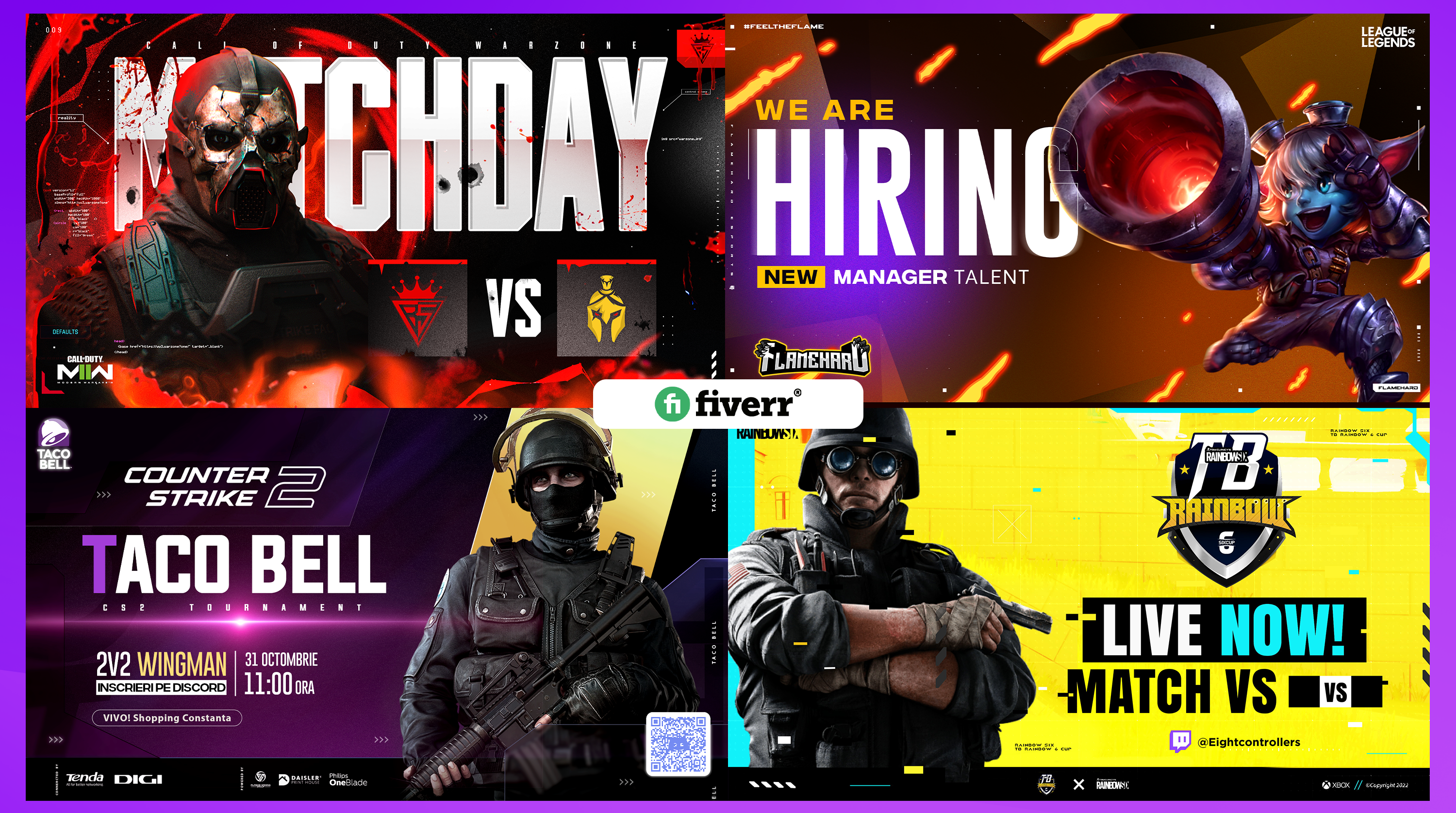 Create Poster Gaming Event-1