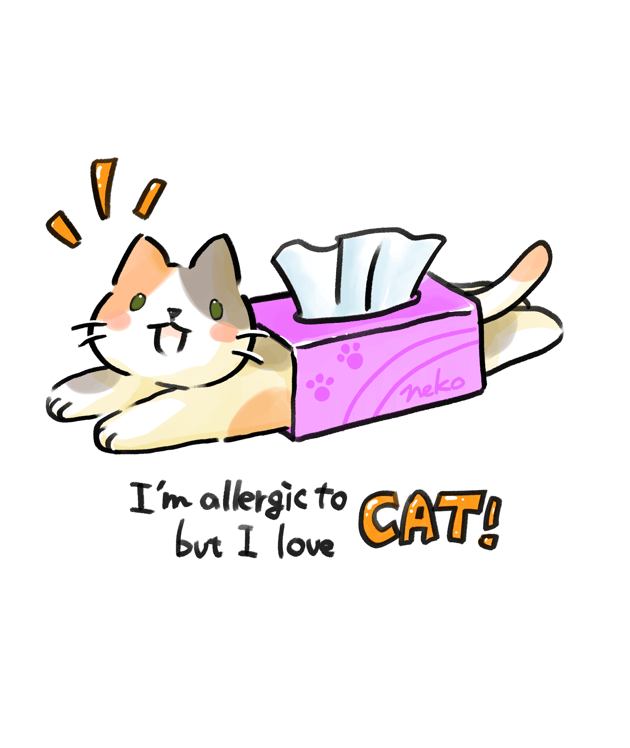 ラフなロゴイラスト作例 ラフなロゴイラスト作例