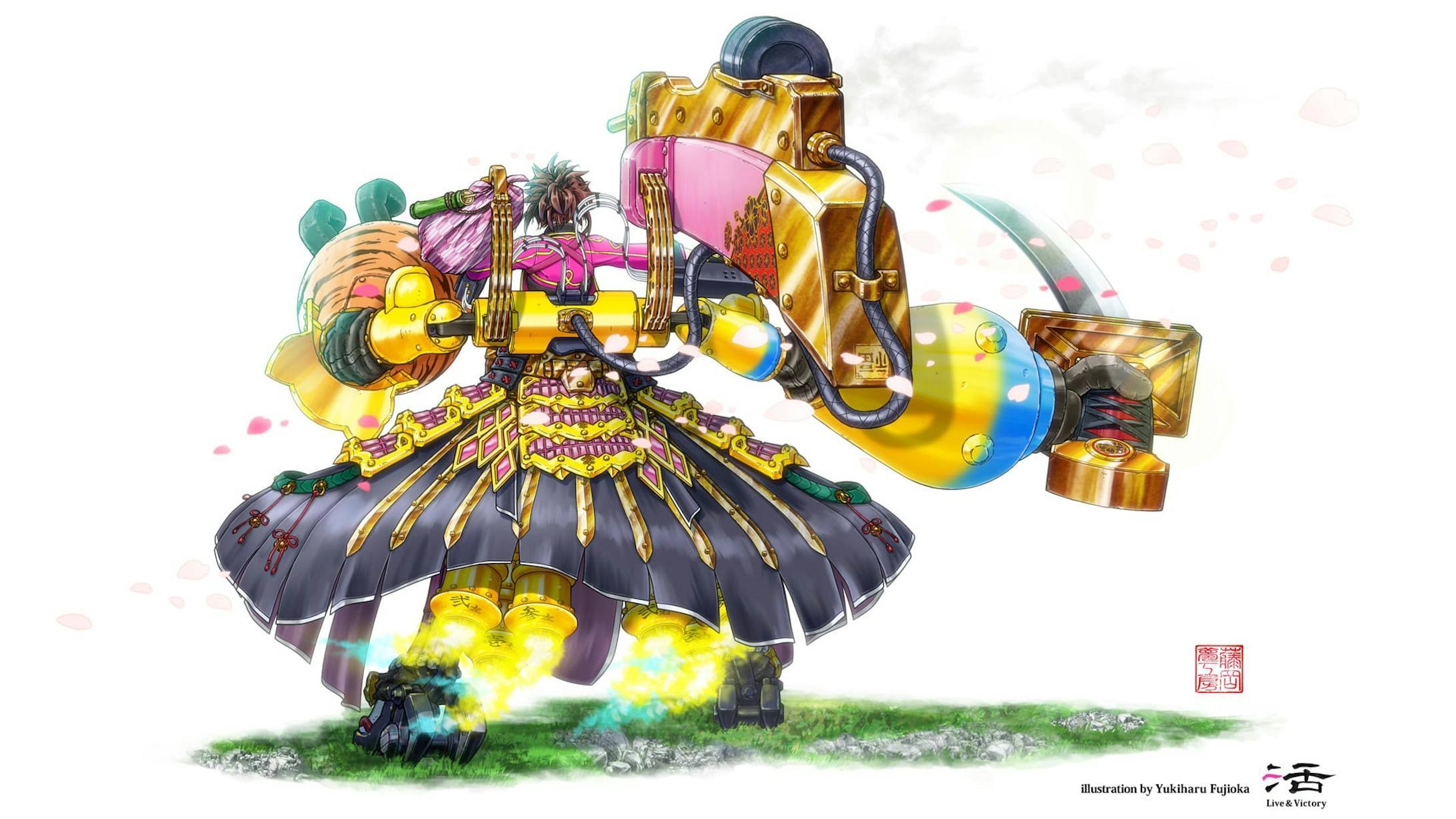 擬人化 メカ少女イラストサンプル 擬人化 メカ少女イラストサンプル
