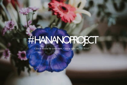 ロゴデザイン『hananoproject』