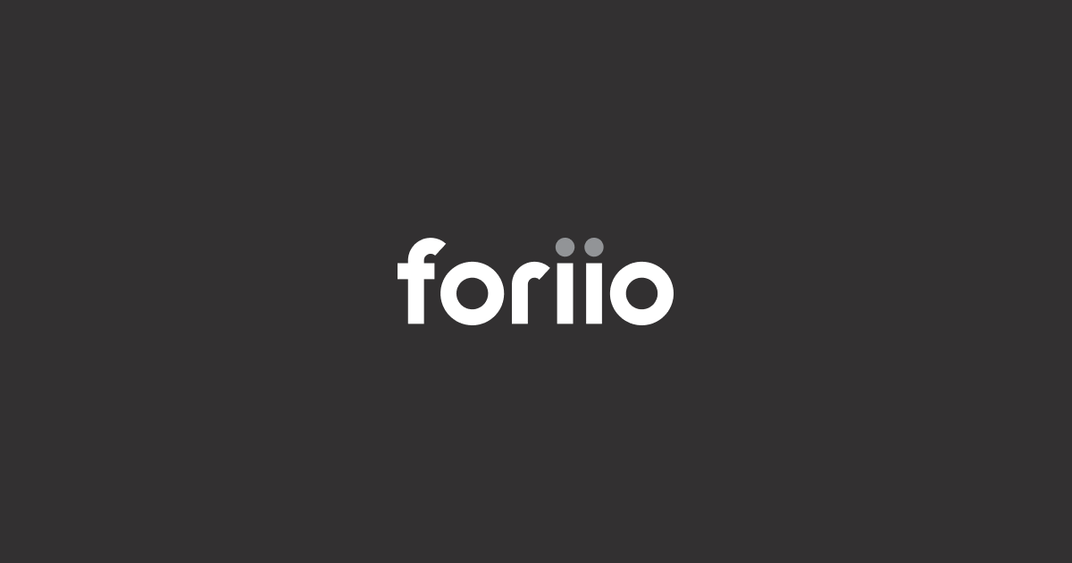 株式会社foriio | コーポレートサイト