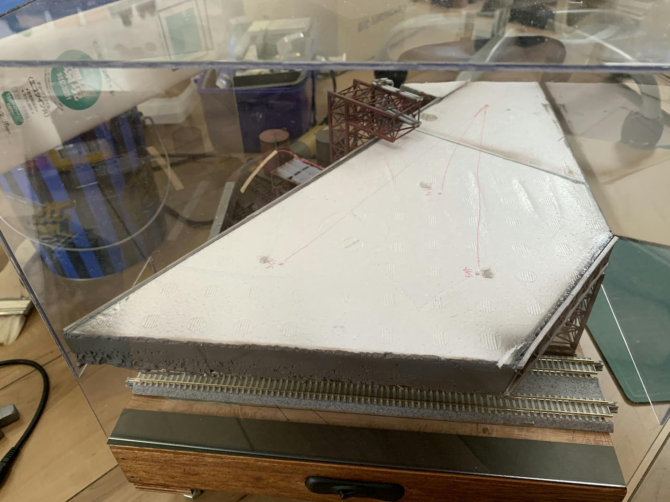 ⑤二階工場部分の作成