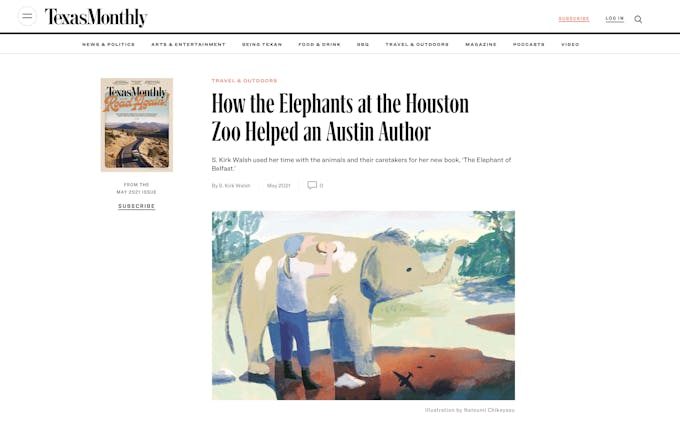Texas Monthly / ヒューストン動物園