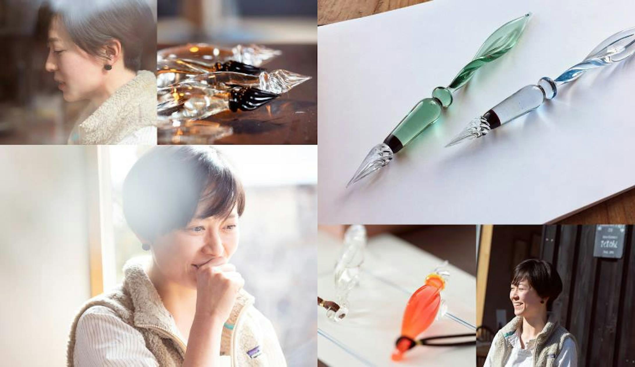 REGAL つくる女性「ガラスペン作家 藤田素子さん」