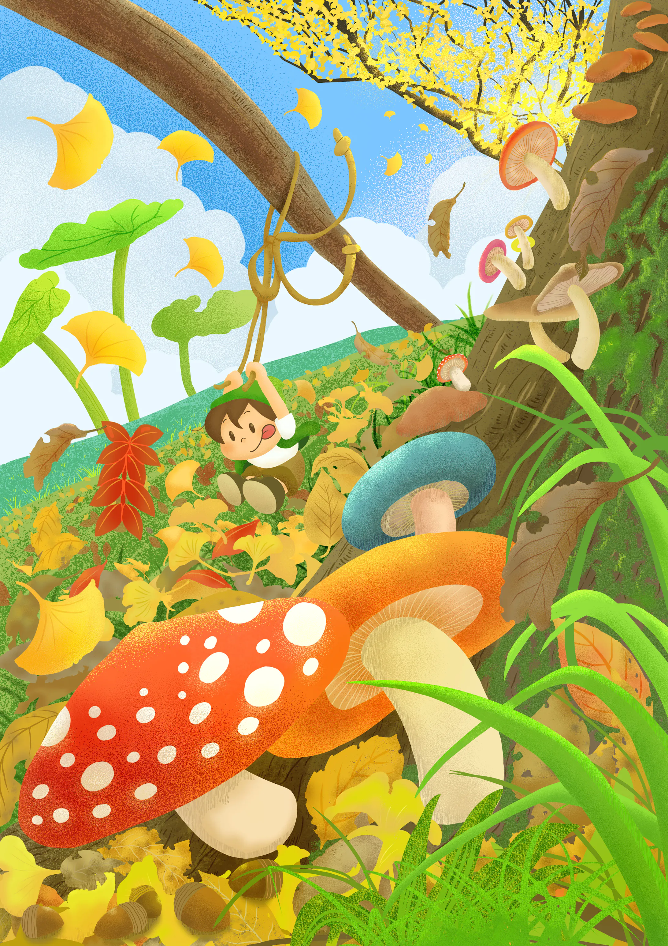 コロボックルの秋冒険