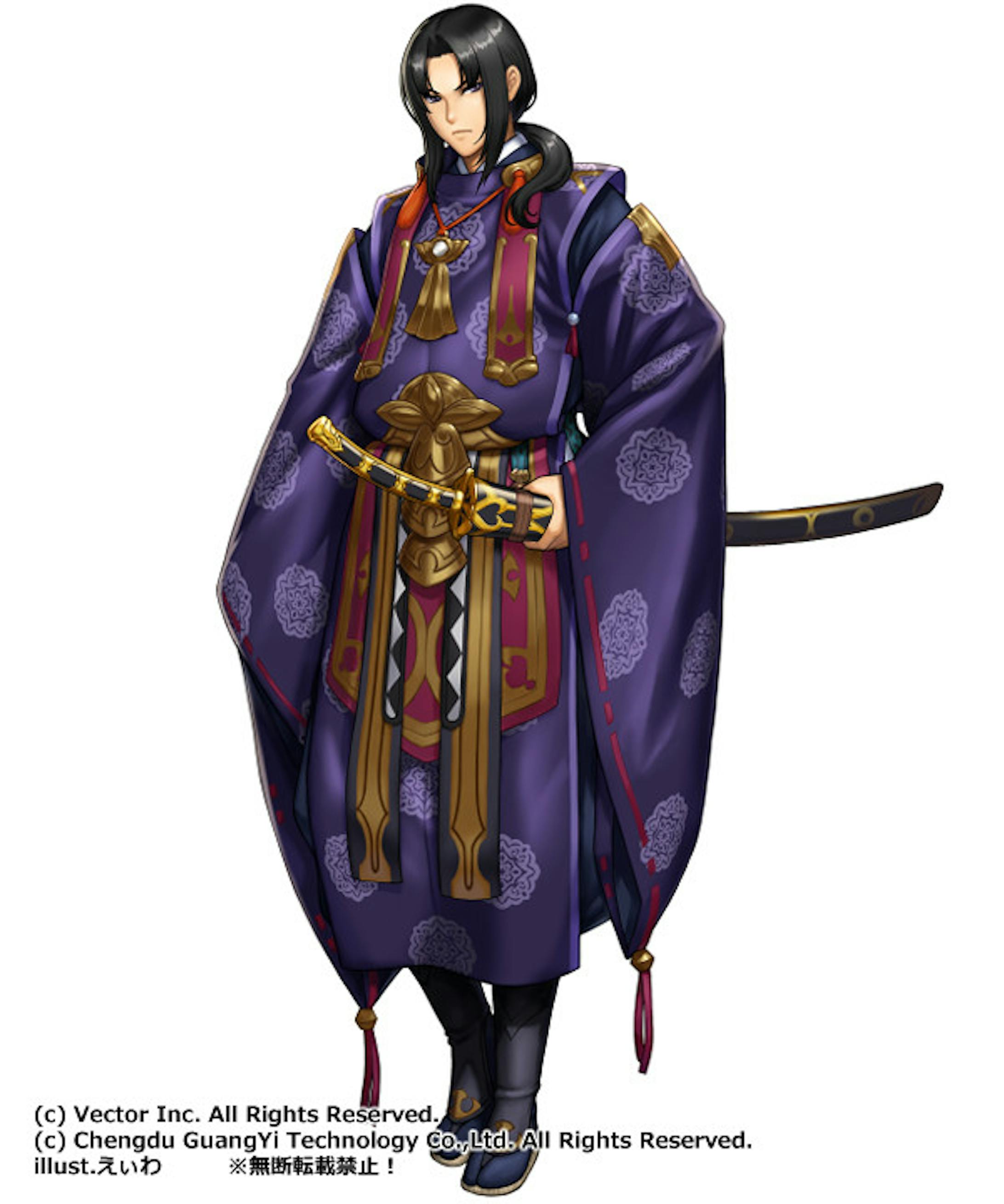 仕事絵 ゲームキャラクターデザイン 和風のキャラクター 仕事絵 ゲームキャラクターデザイン 和風のキャラクター