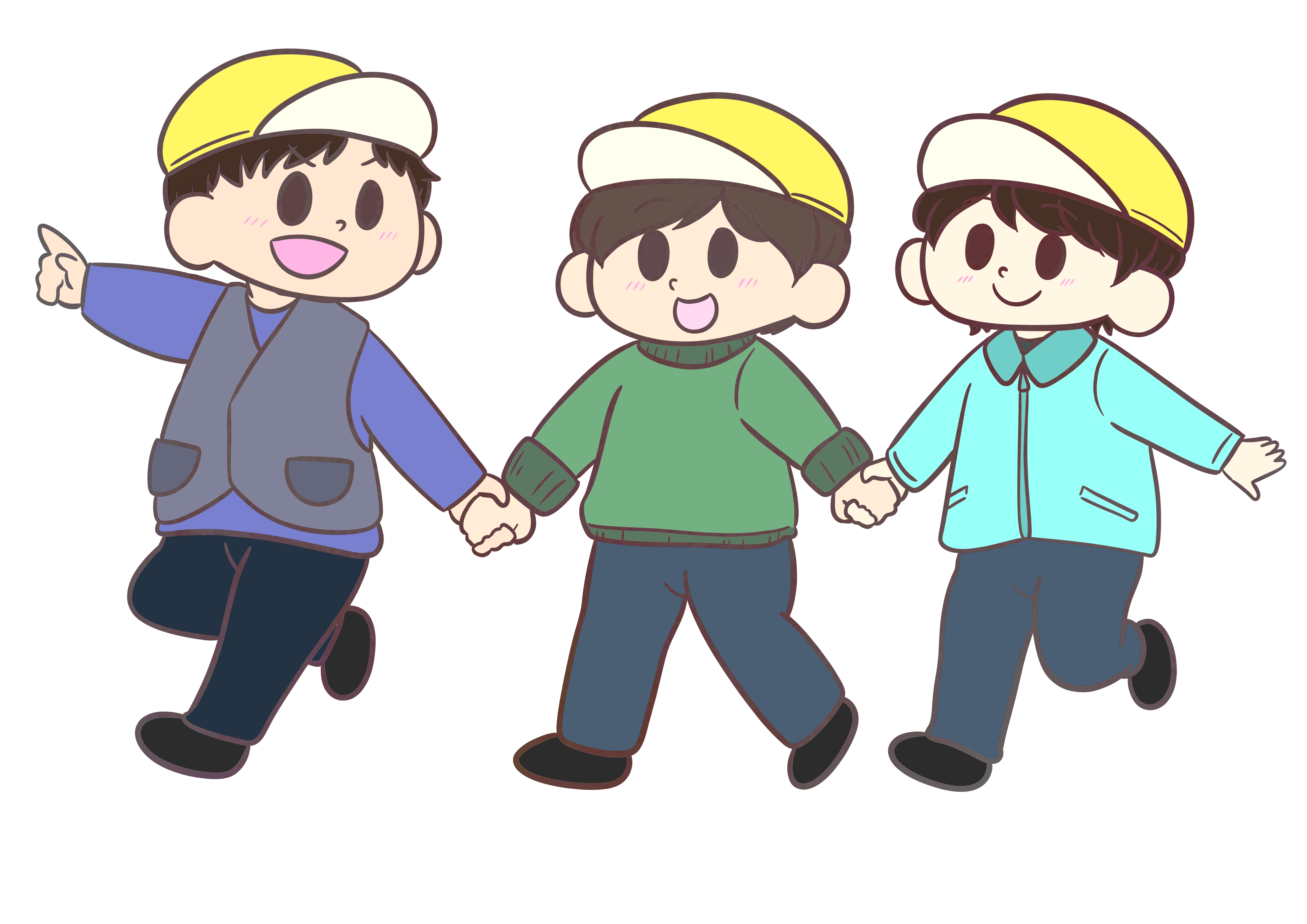 散歩　男の子-1