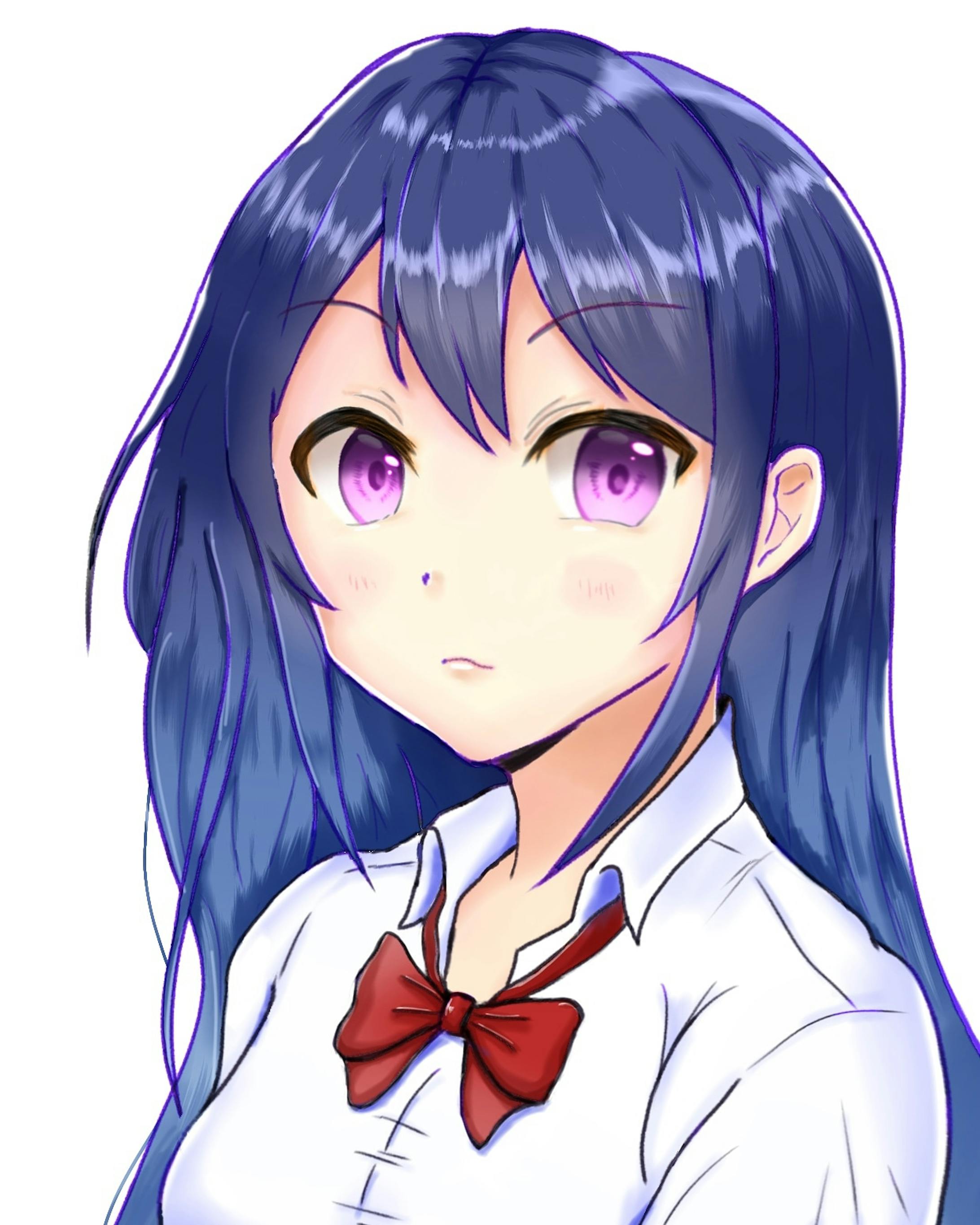 女子高生 オリジナルイラスト 女子高生 オリジナルイラスト