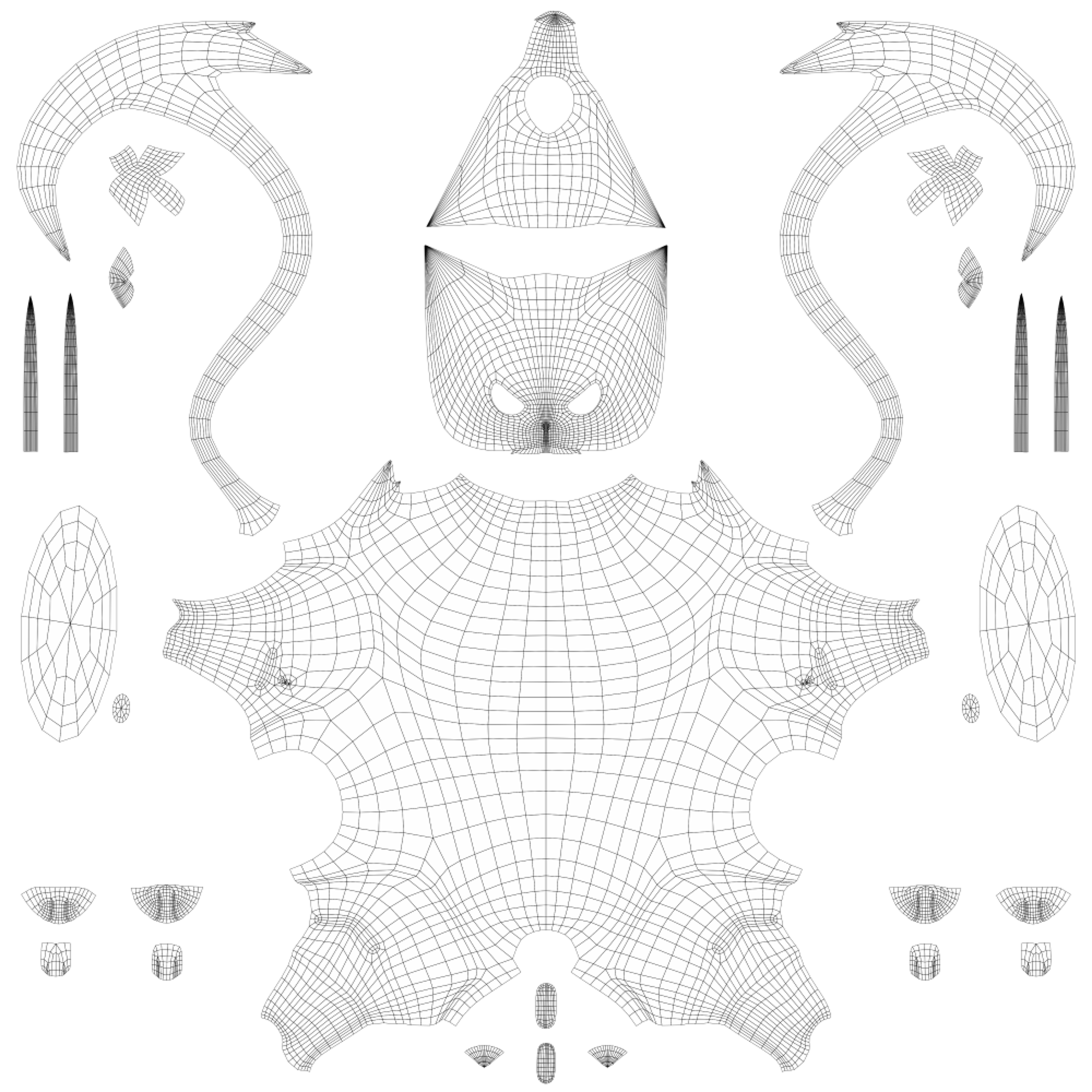 UV展開図