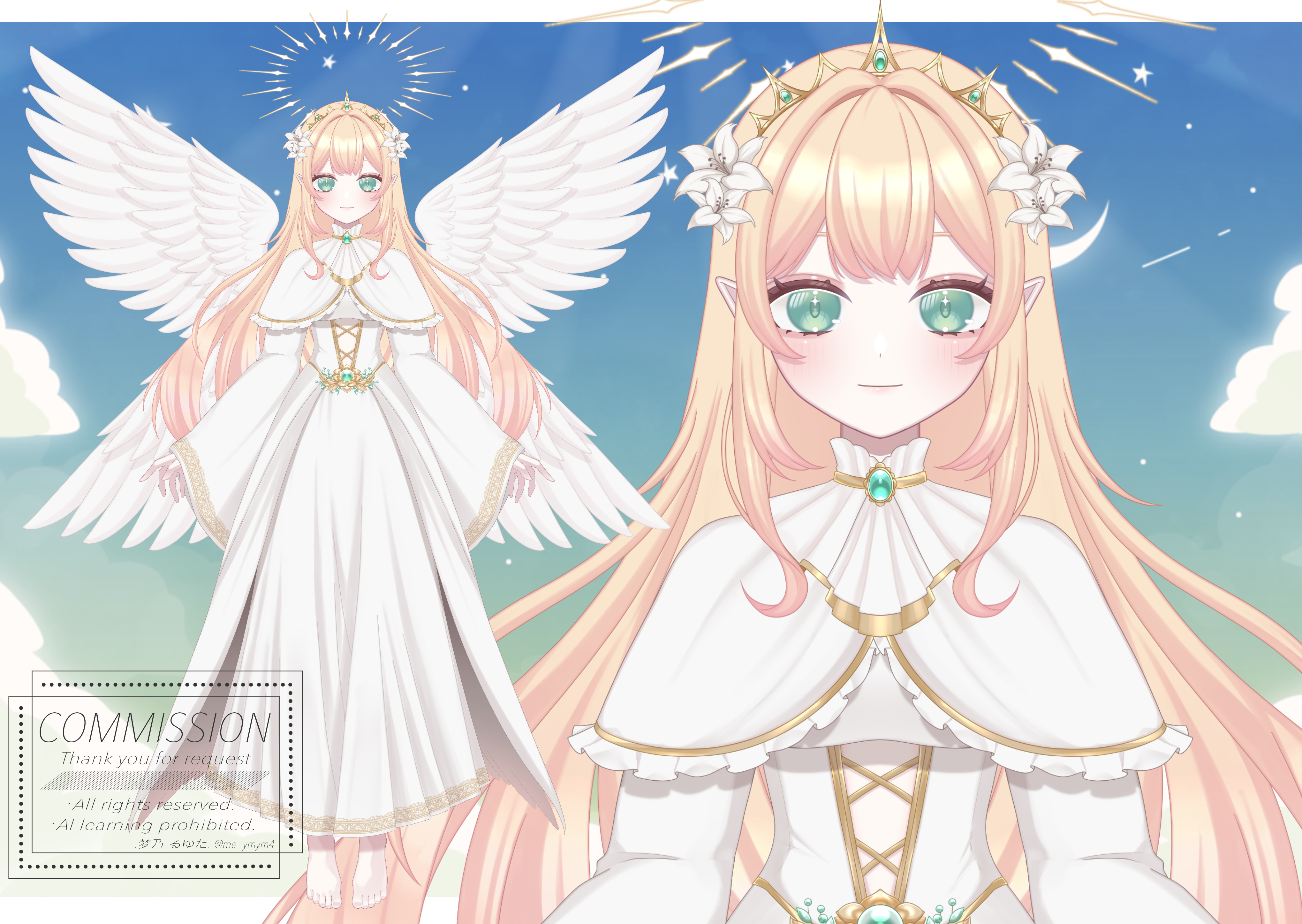 【 Vタレント事務所Linear様 納品 】V立ち絵-1