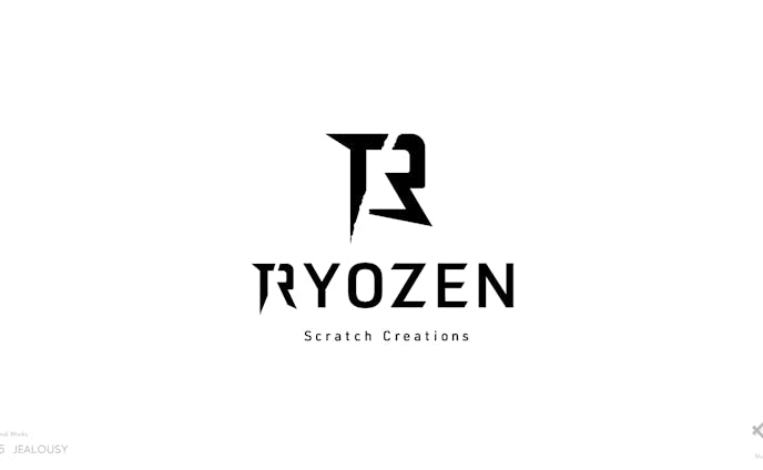 RYOZEN Scratch Creations ロゴ制作