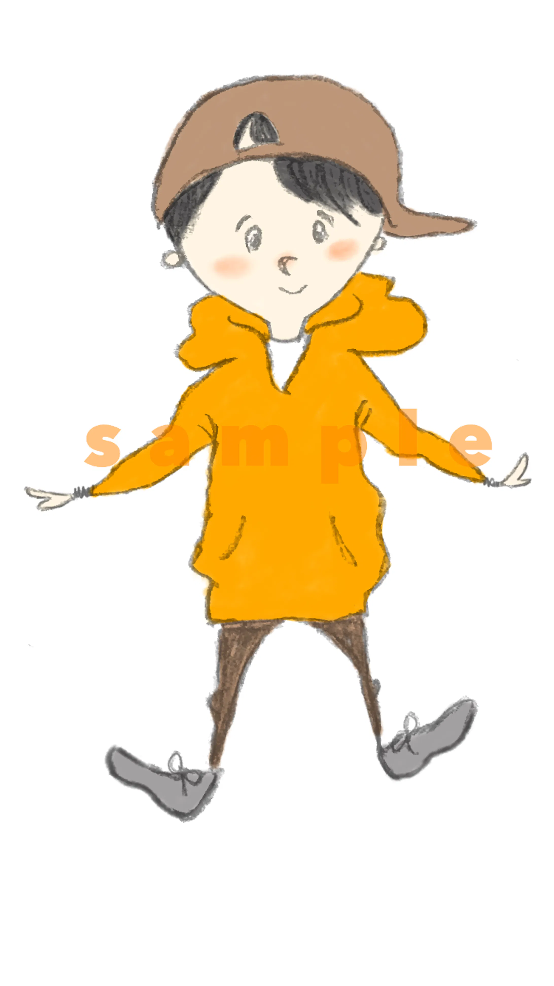 映像用キャラクターイラスト