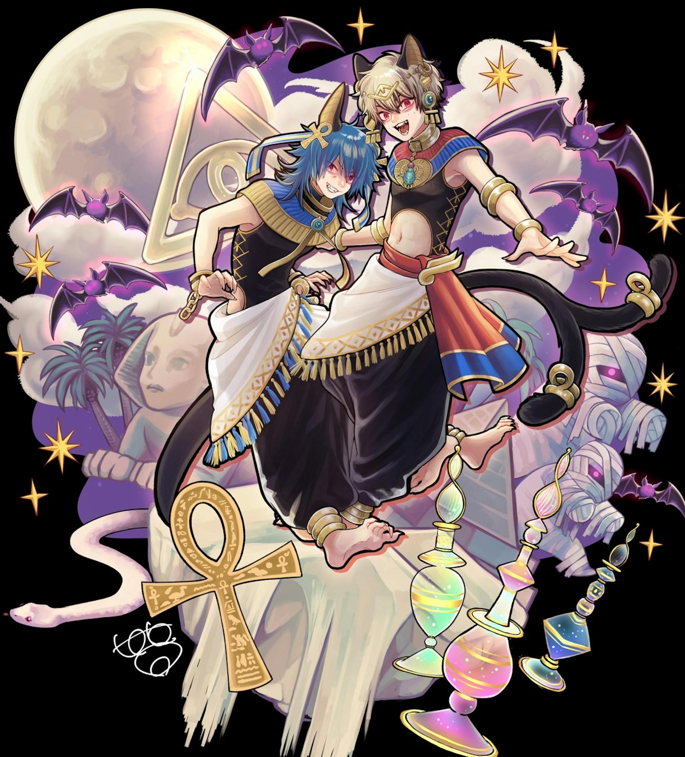 ヴィネット風イラスト ヴィネット風イラスト