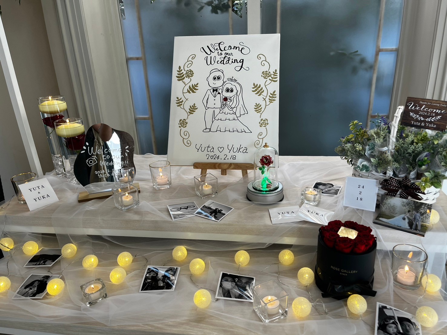 【結婚式】ウェルカムボード-1