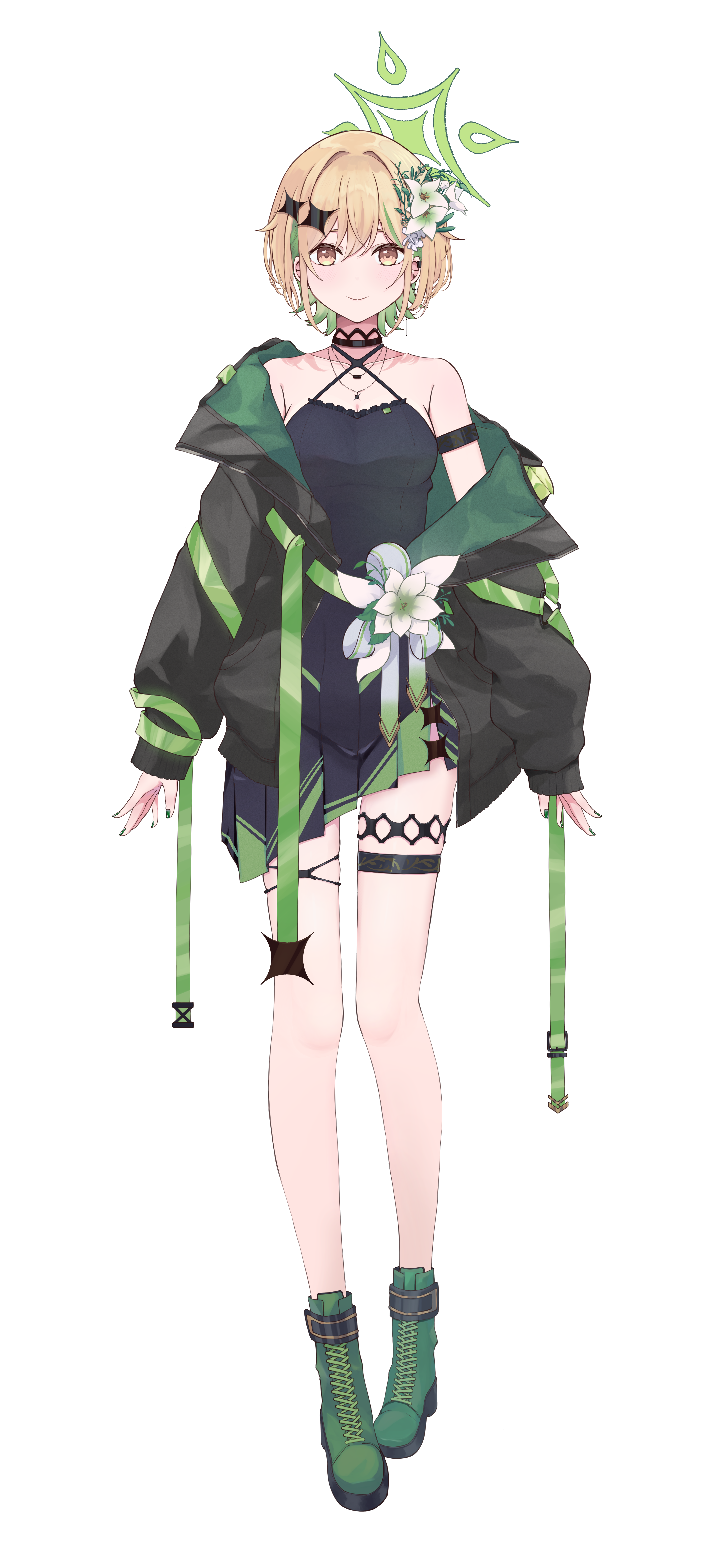 Vsinger 始芽 キャラクターデザイン-1