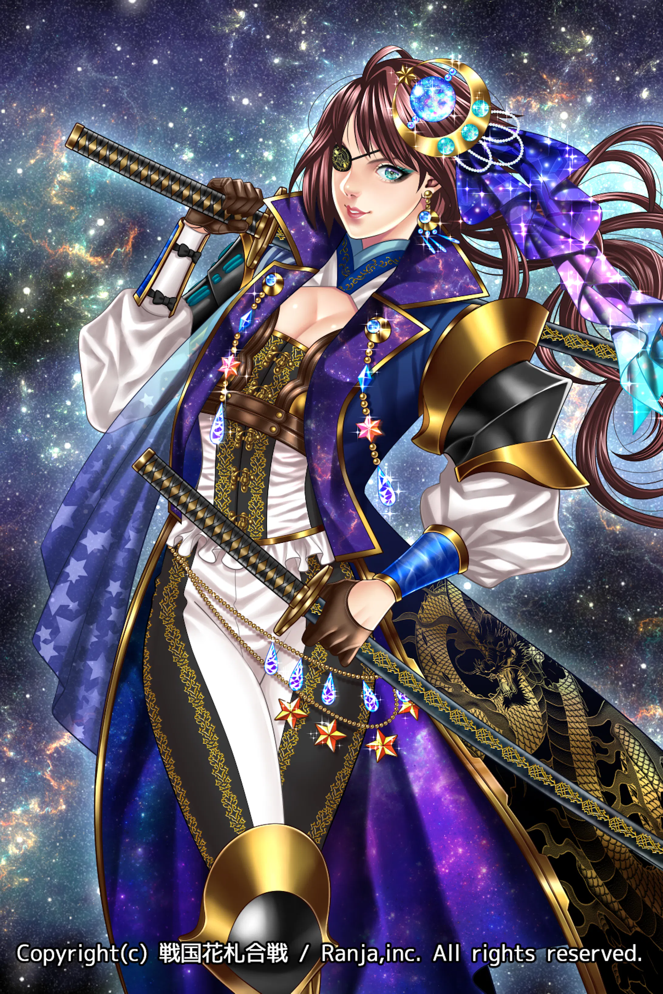 戦国花札合戦 イラスト
