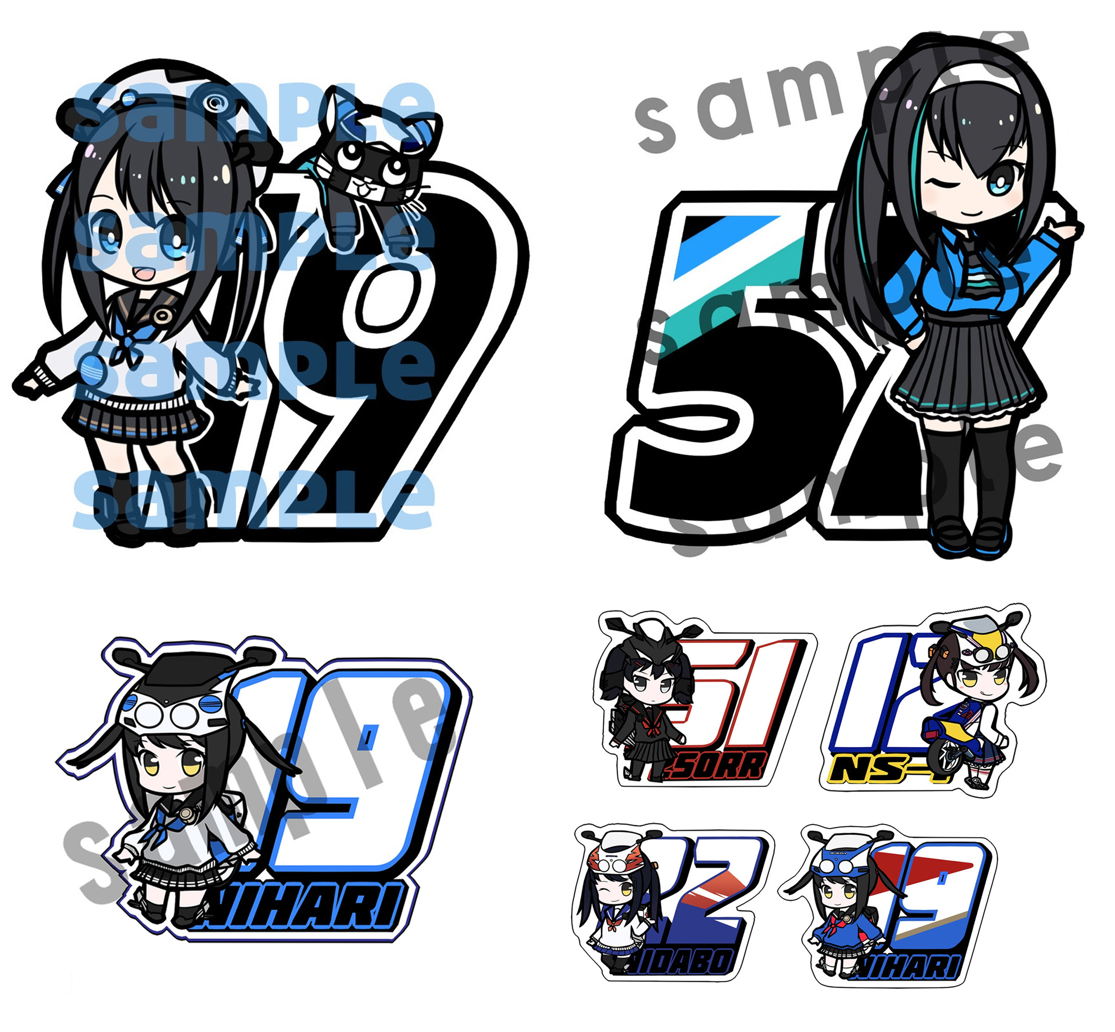 みやのニハリ バイク系vtuber Foriio