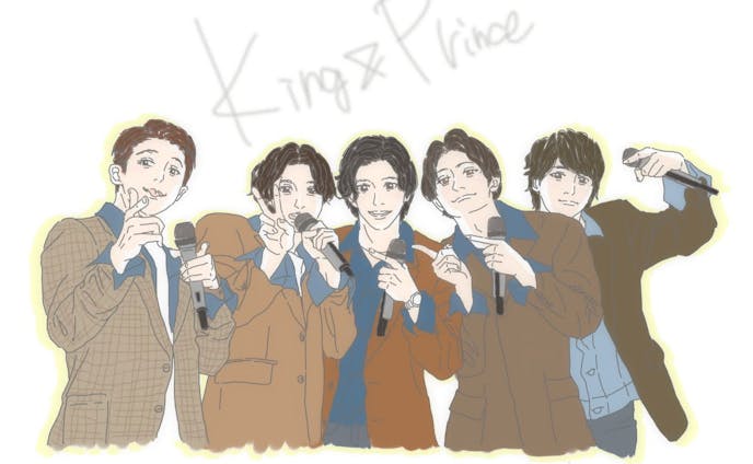 【トレースイラスト】king&prince