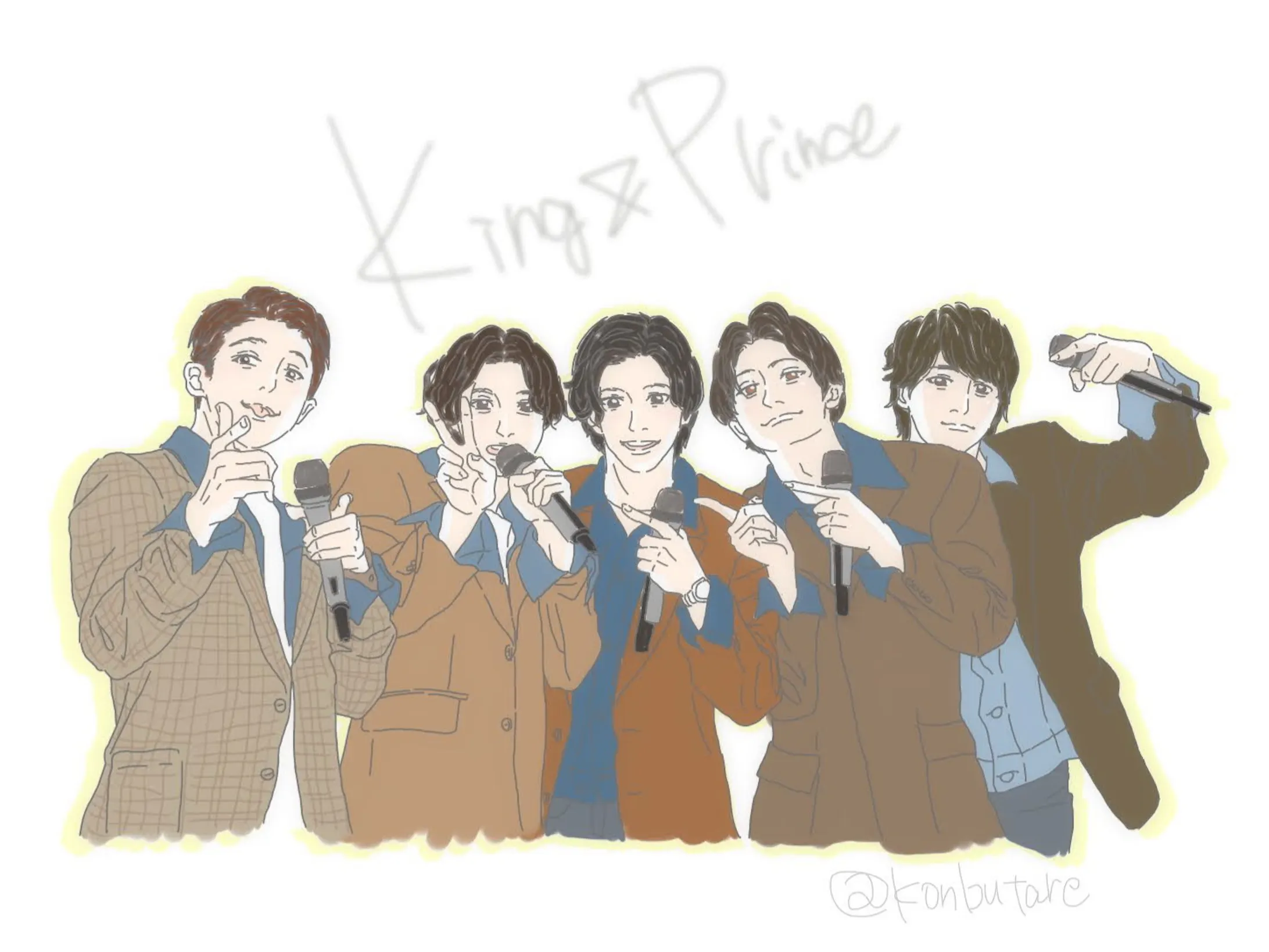 トレースイラスト King Prince トレースイラスト King Prince