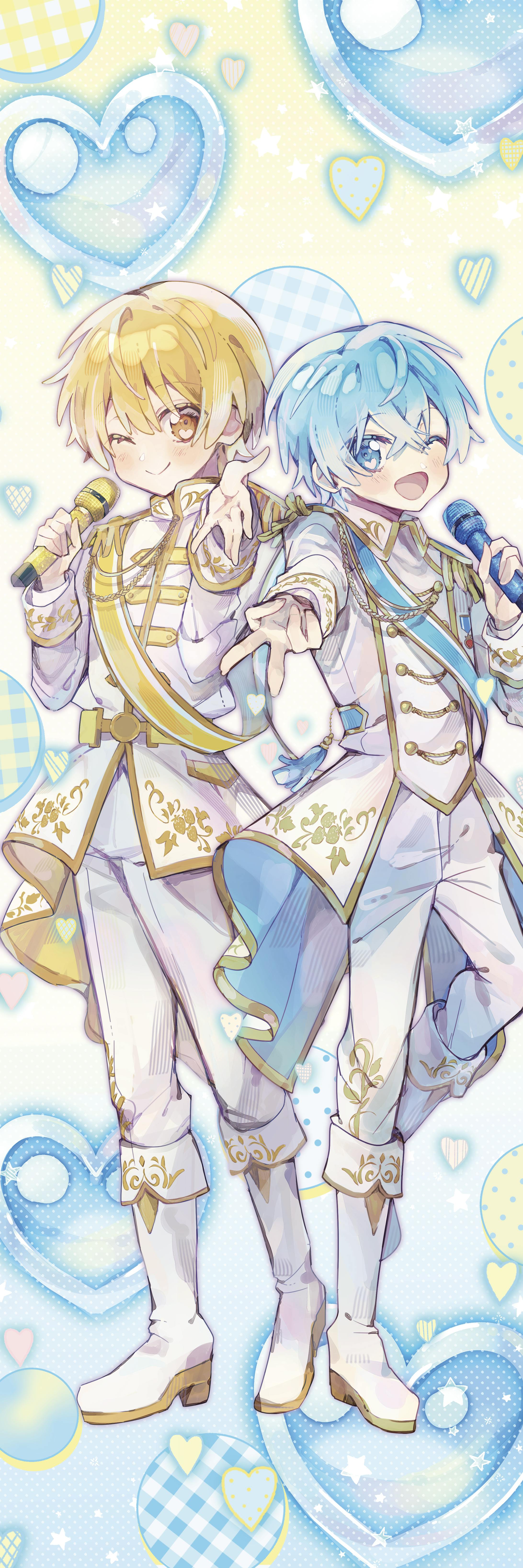 【応援のぼり】るぅとくん・ころんくん-1