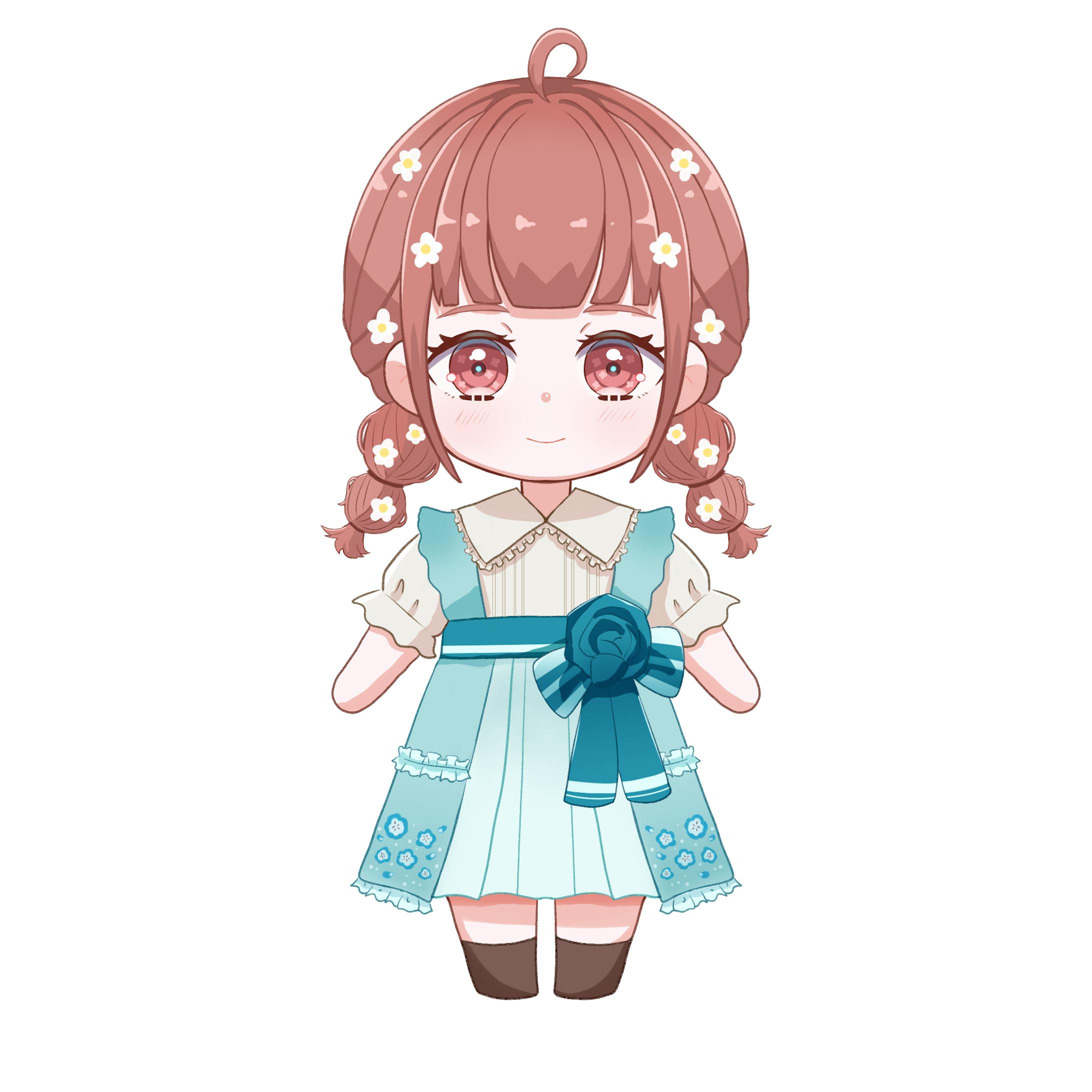 【個人制作】live2D_デフォルメキャラ立ち絵-1