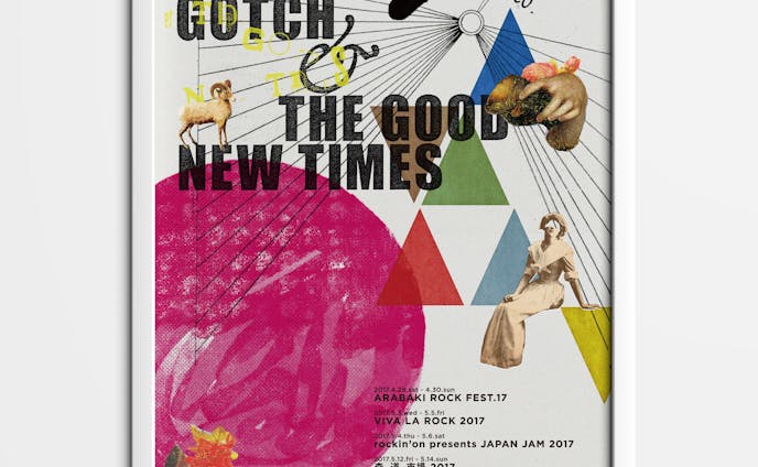 ポスター｜GOTCH & THE GOOD NEW TIMES 2017