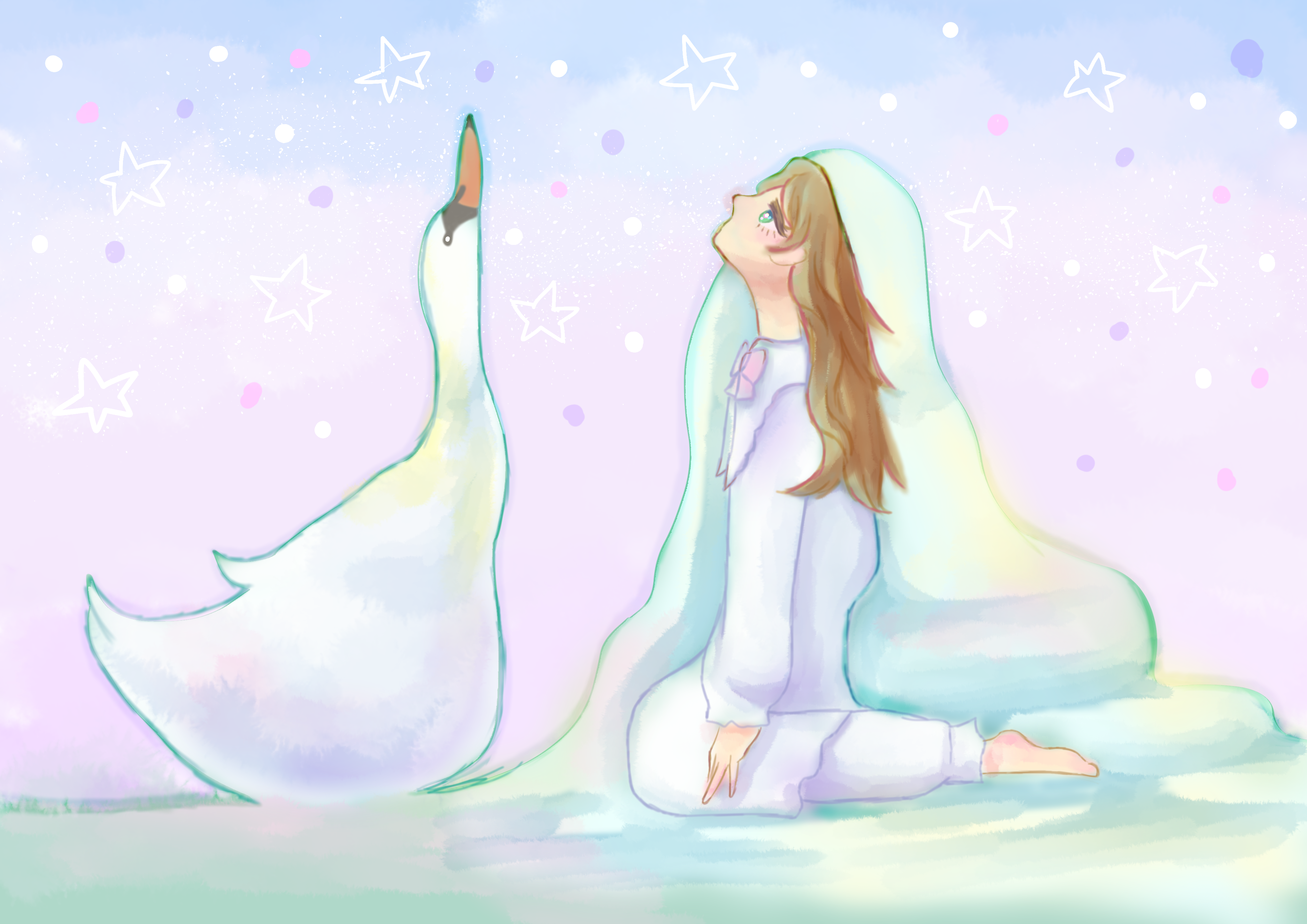 シーツでモノマネ-1