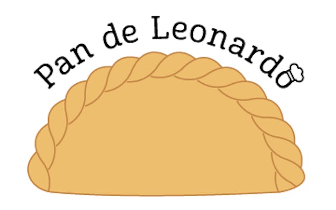 自主制作 - Pan de Leonardo（架空のパン屋）ロゴ