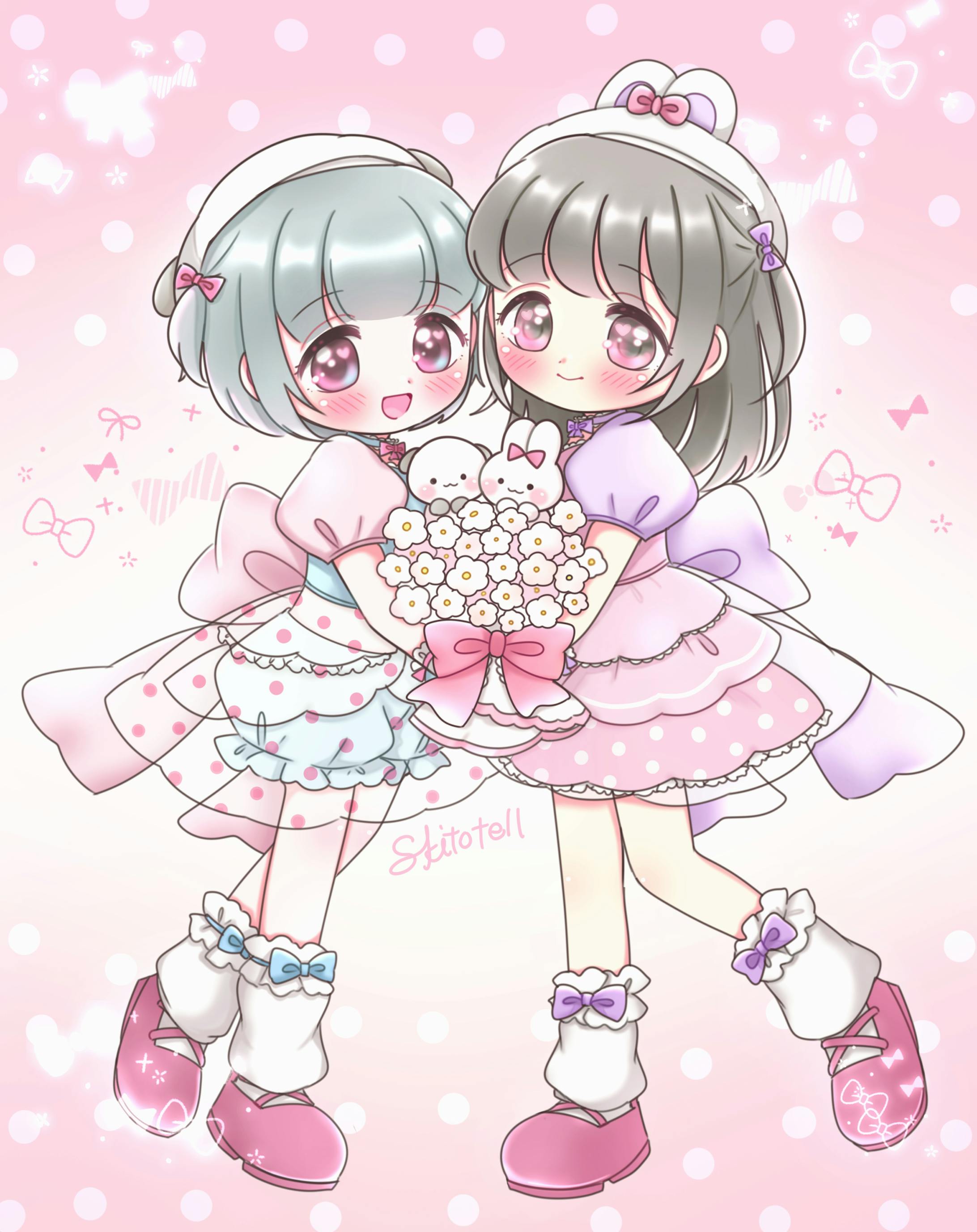 創作アイドルイラスト-1